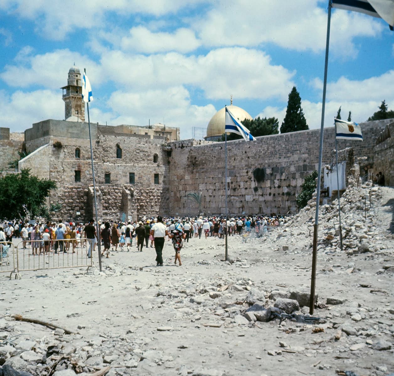 Western Wall After Six Days War