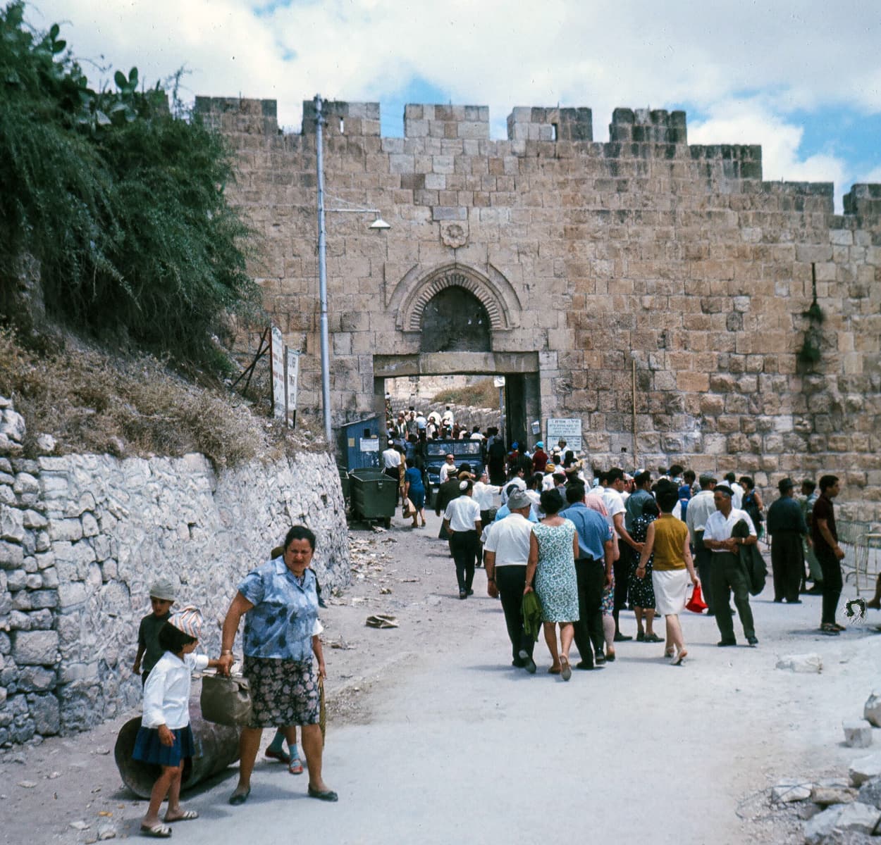 Dung Gate After the Six Day War 1967