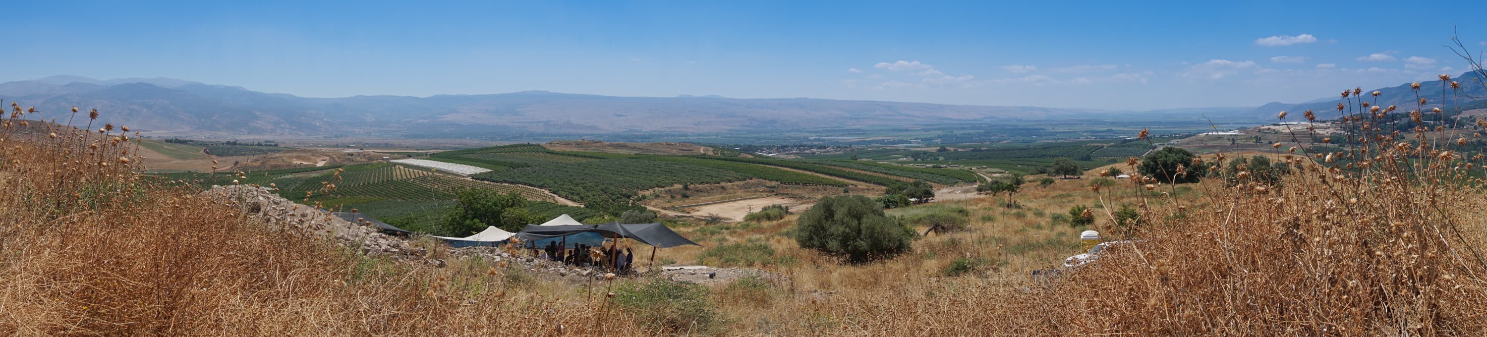 Panorama of Huleh Valley