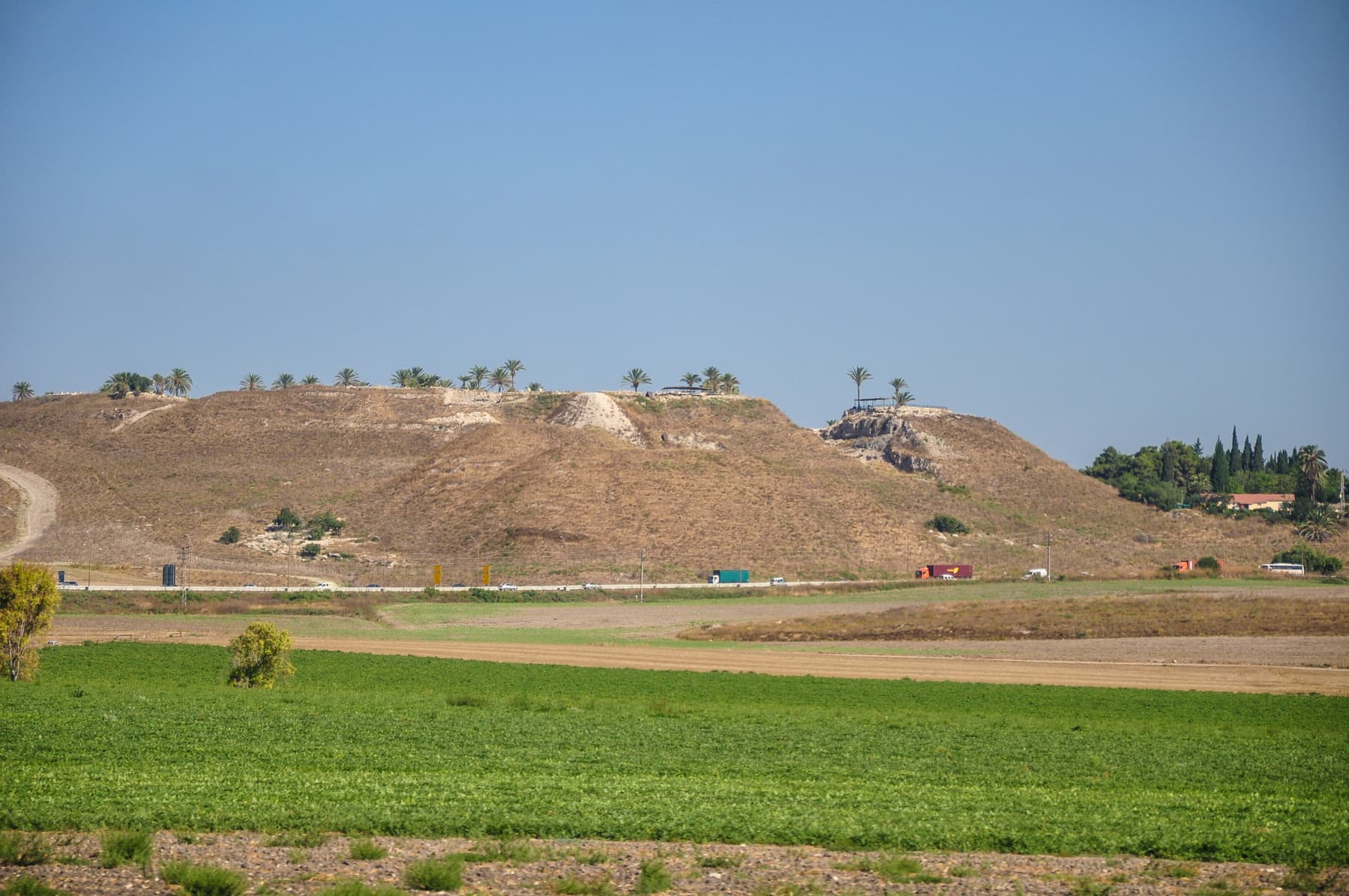 Megiddo from the East