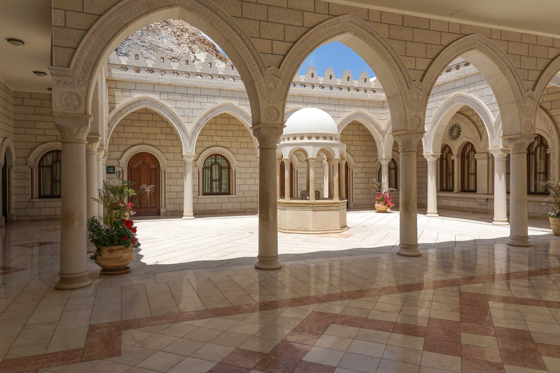 Courtyard with Fountain