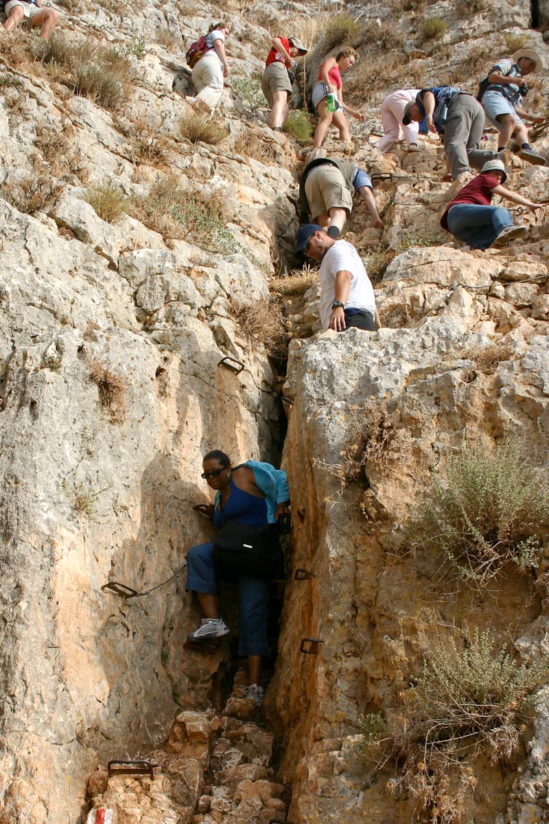 Descending the Cliff