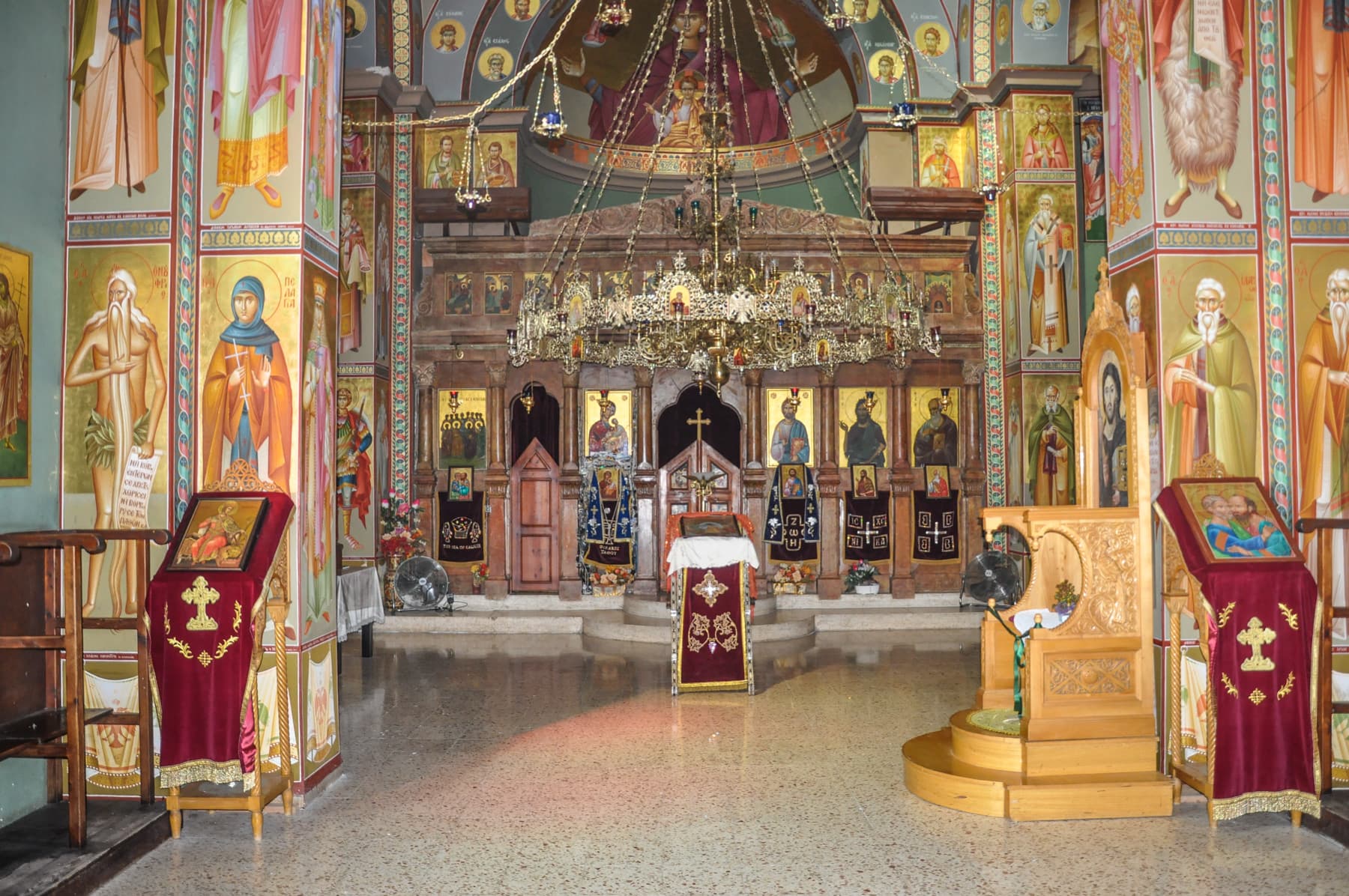 Interior of the Church