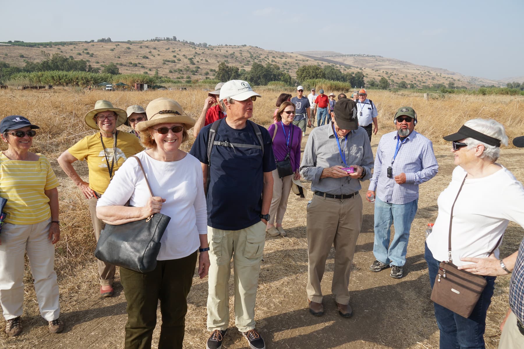Hiking into el-Araj/Bethsaida