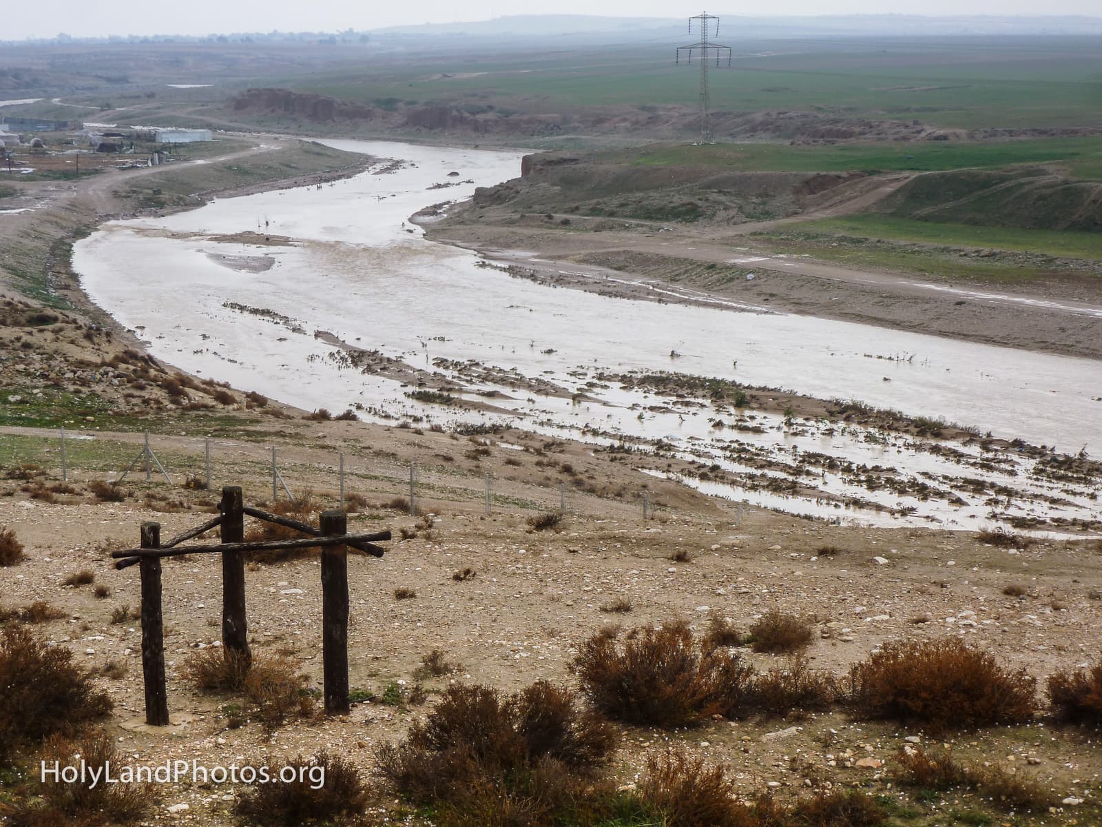 Nahal Beersheba Flooded