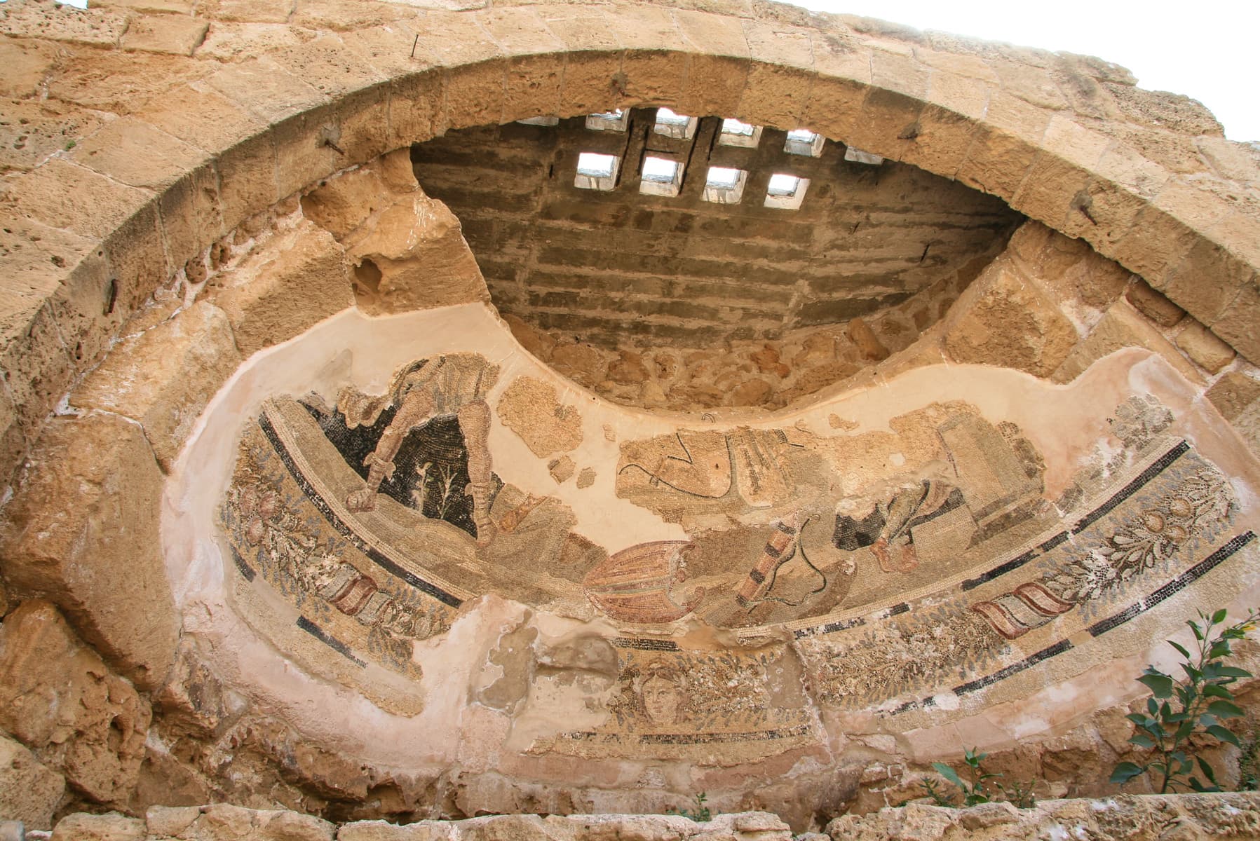 Roman Dome Mosaic