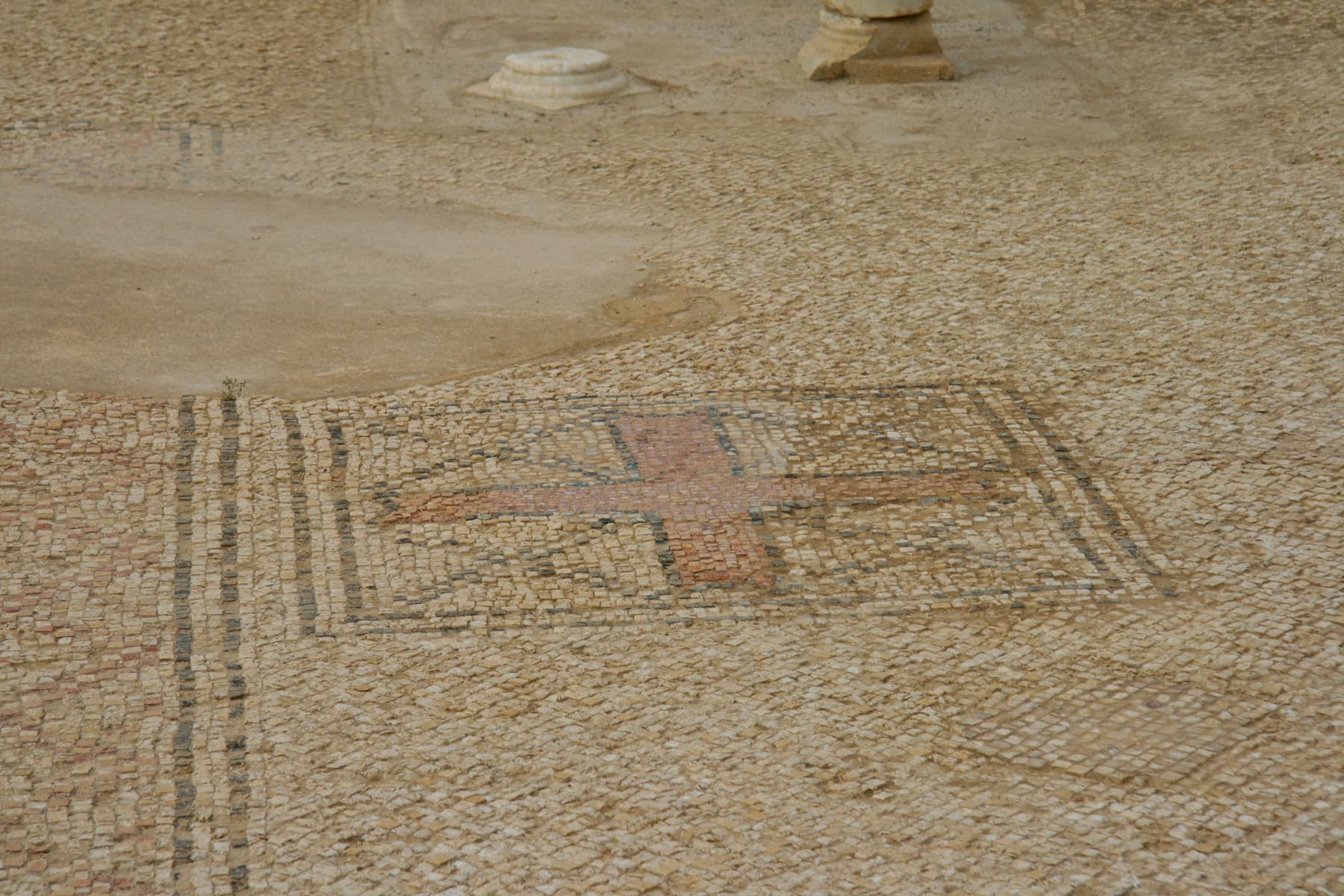 Cross On Floor