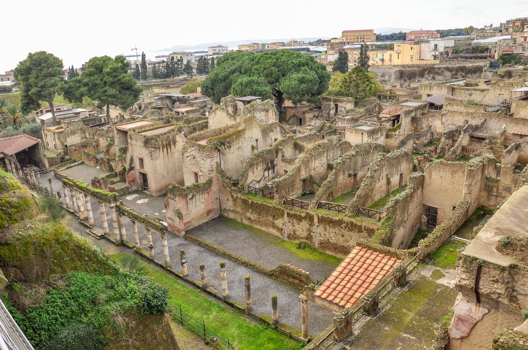 View of Excavations