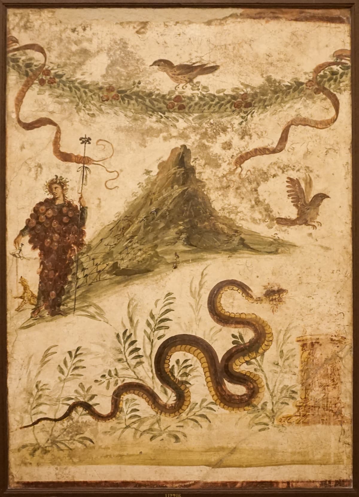 Mount Vesuvius Fresco