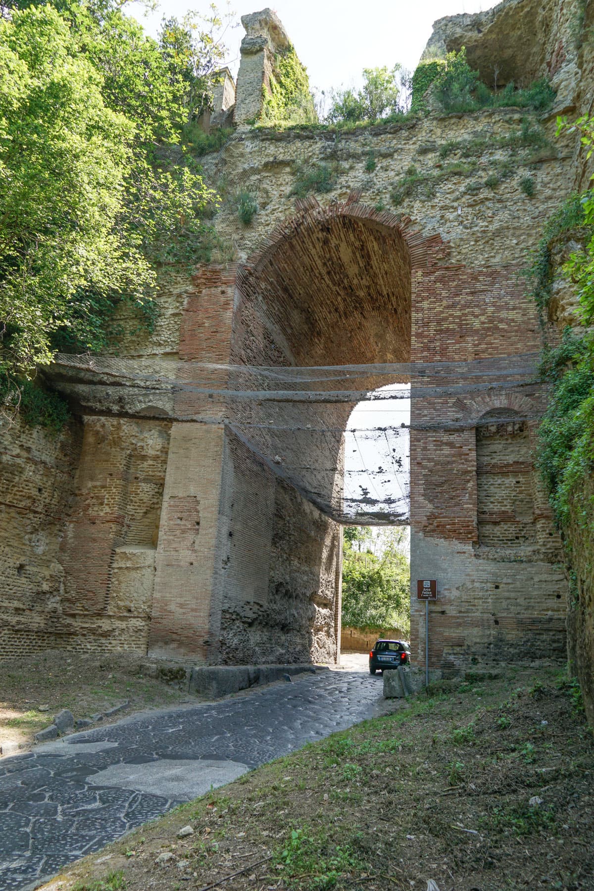 Arco Felice Arch Detail