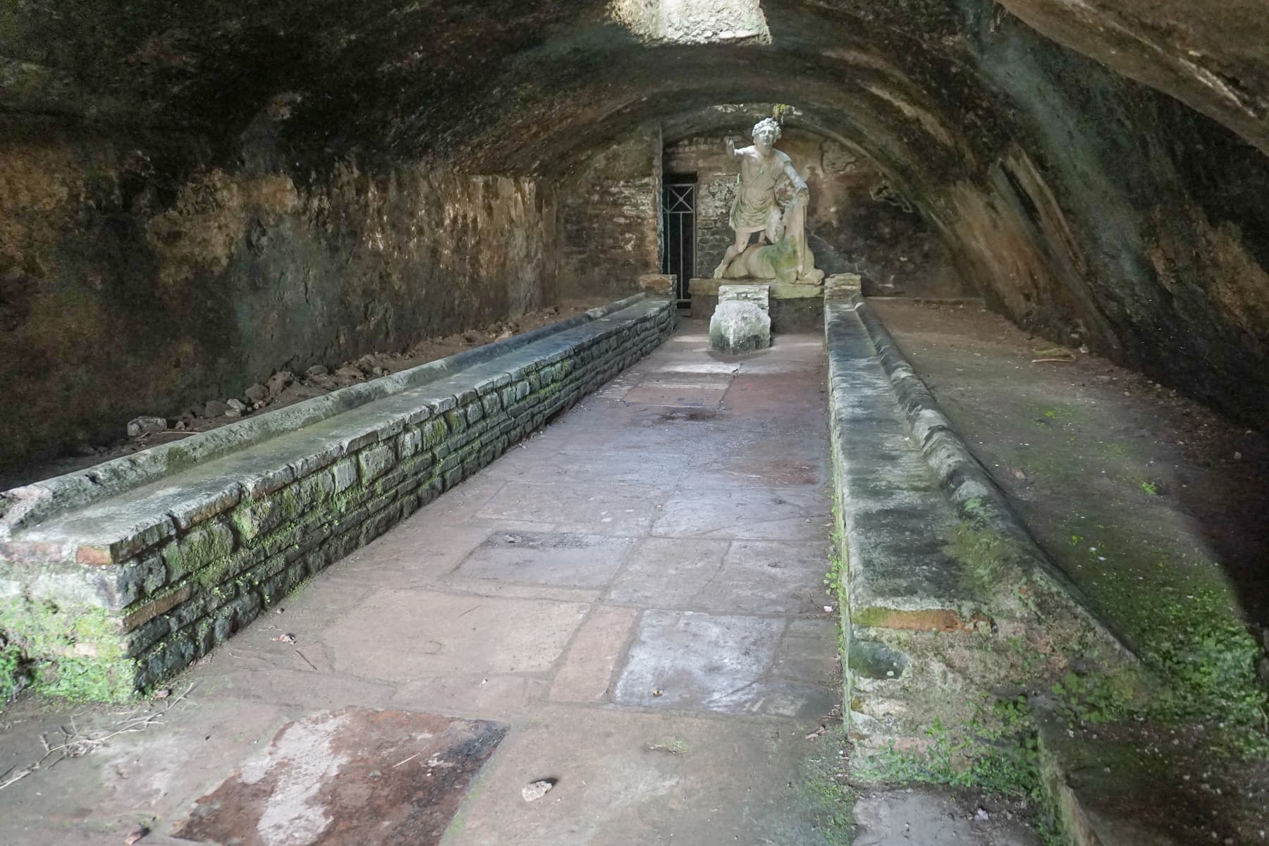 Interior of the Mithraeum