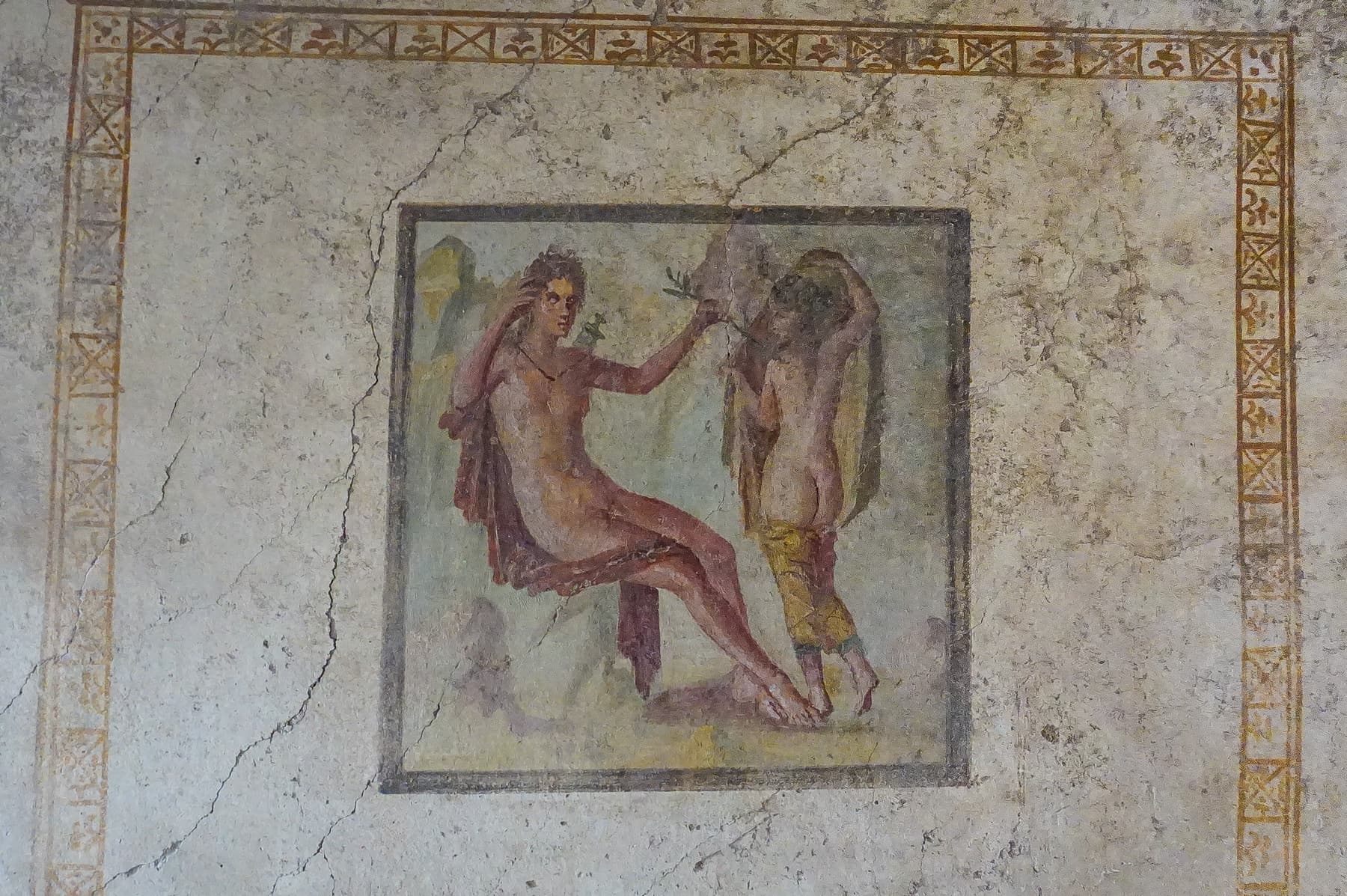 Apollo and Daphne Fresco