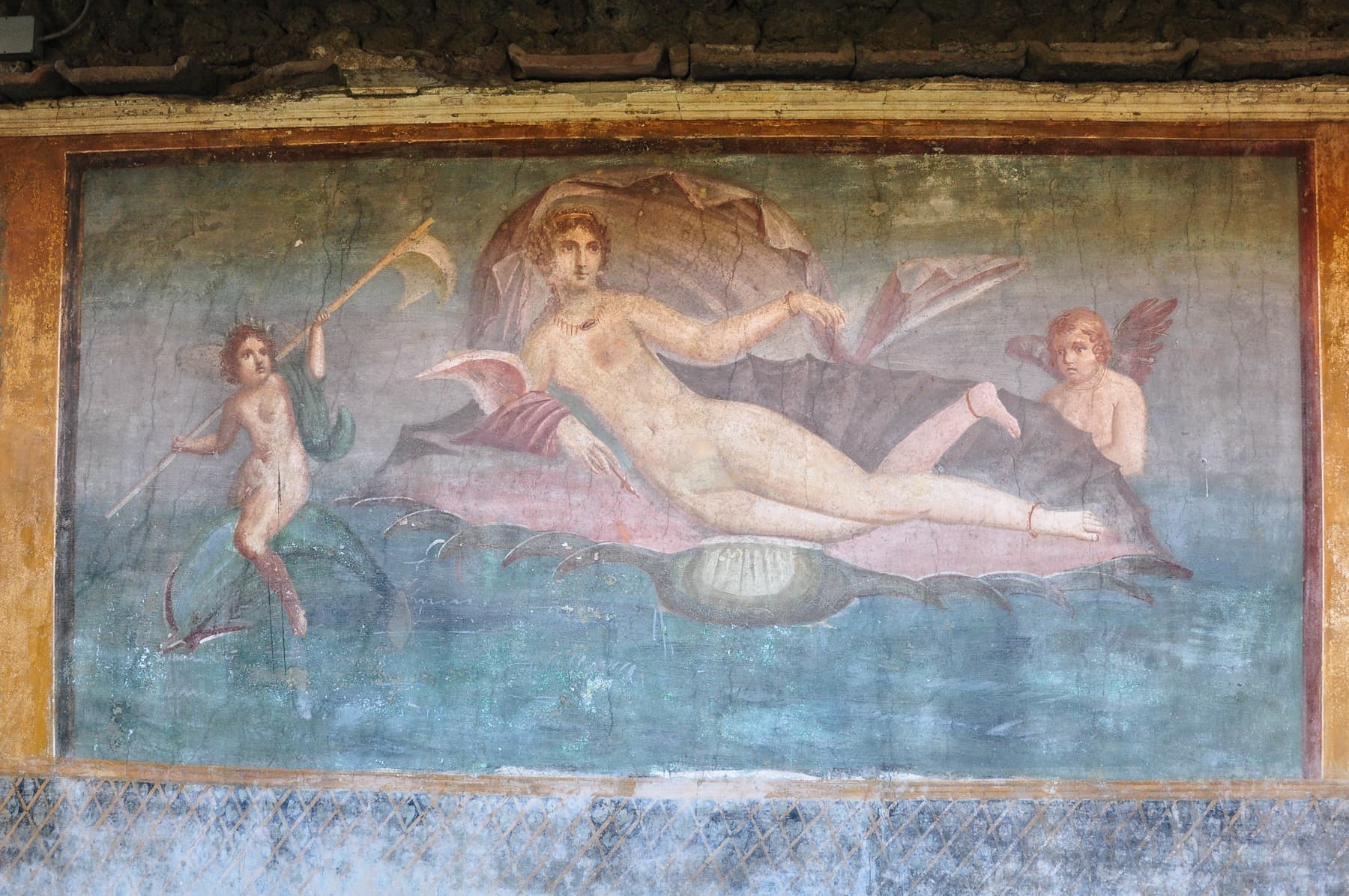 Pompeii House of Venus in the Shell