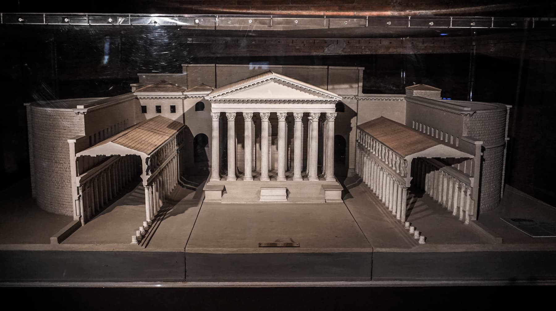 Forum of Augustus Temple of Mars Ultor Model