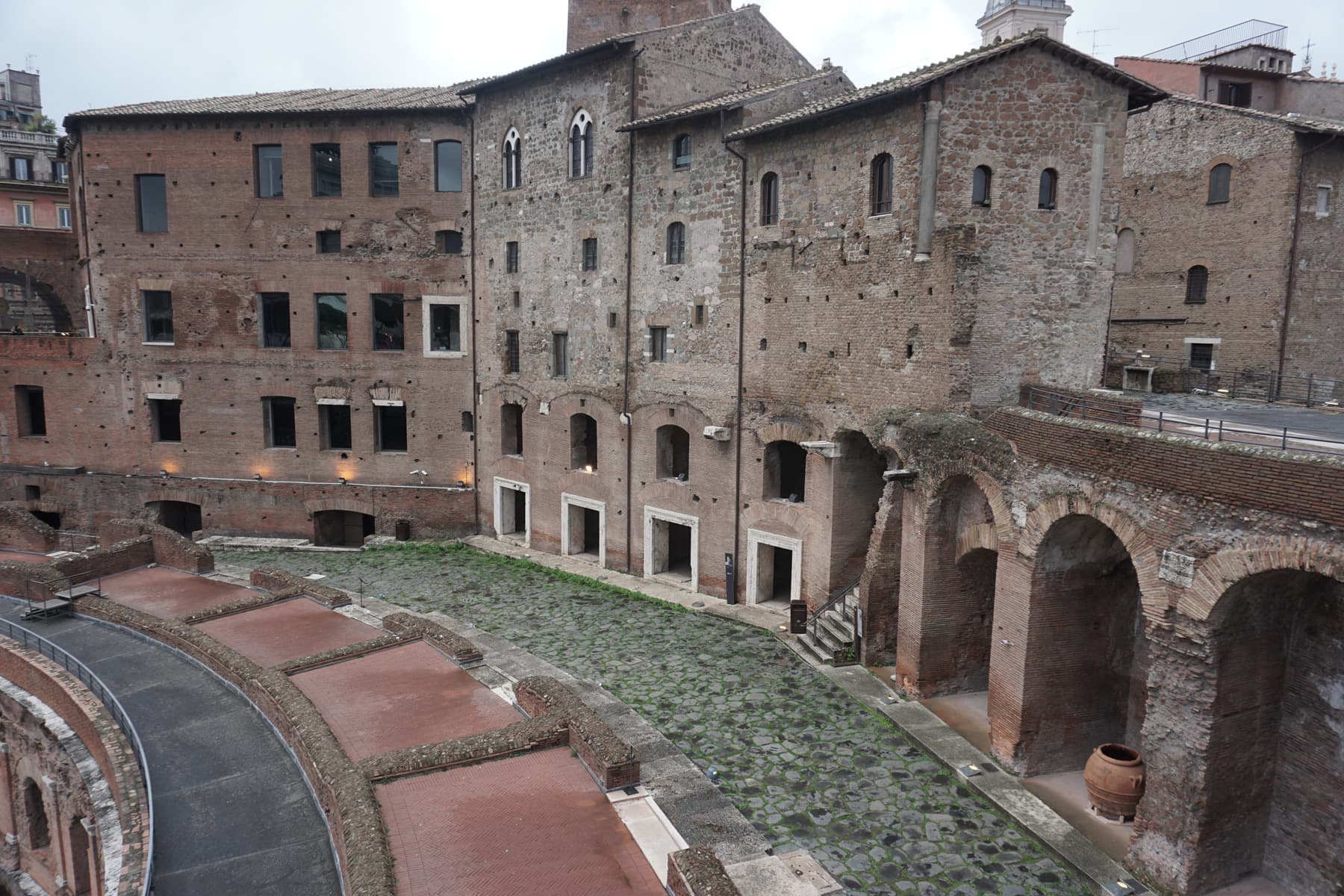 Market of Trajan Upper Exterior