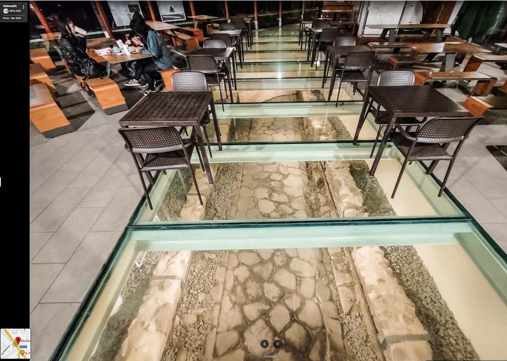 Roman Road at McDonalds Interior