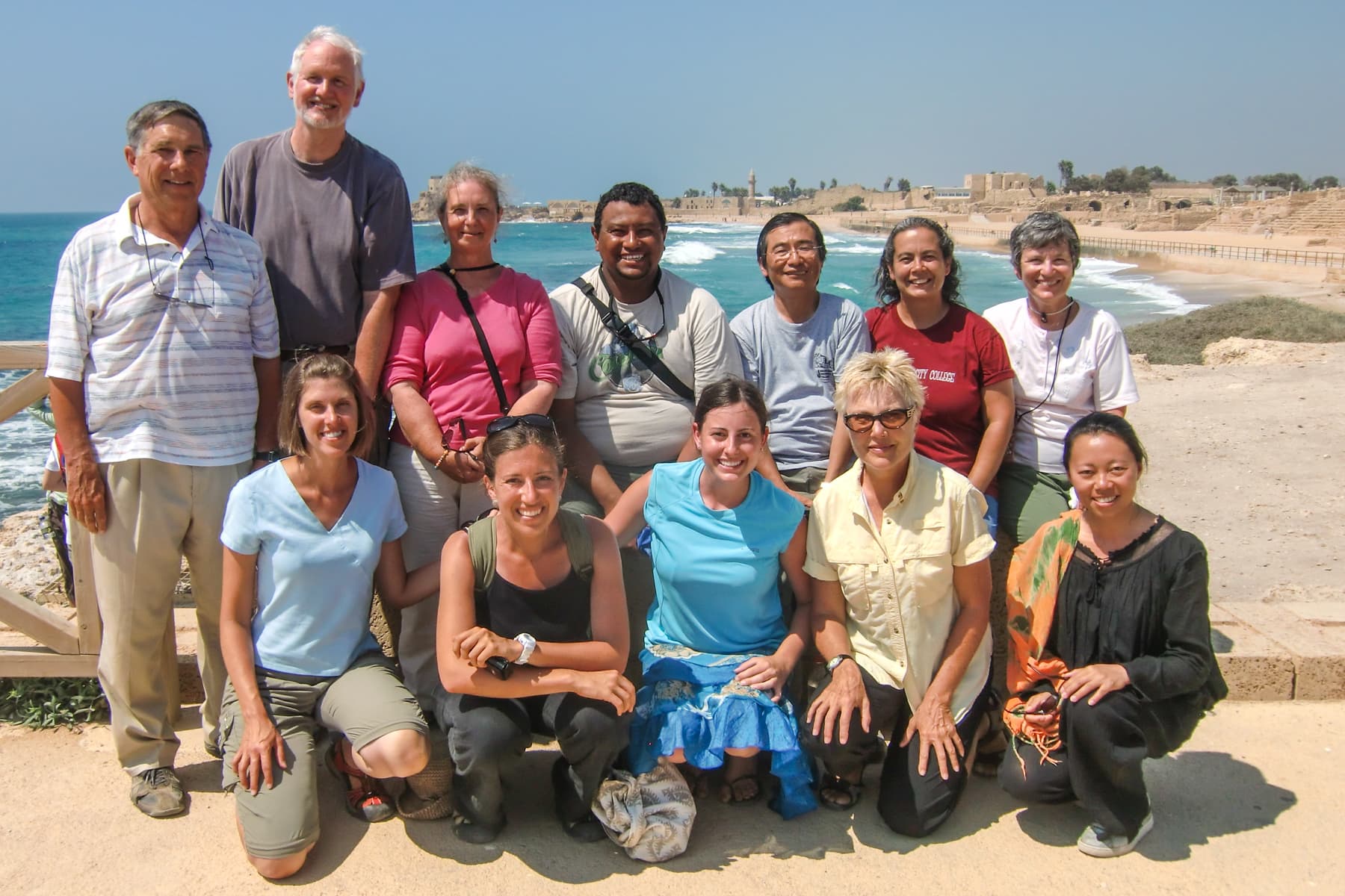 At Caesarea