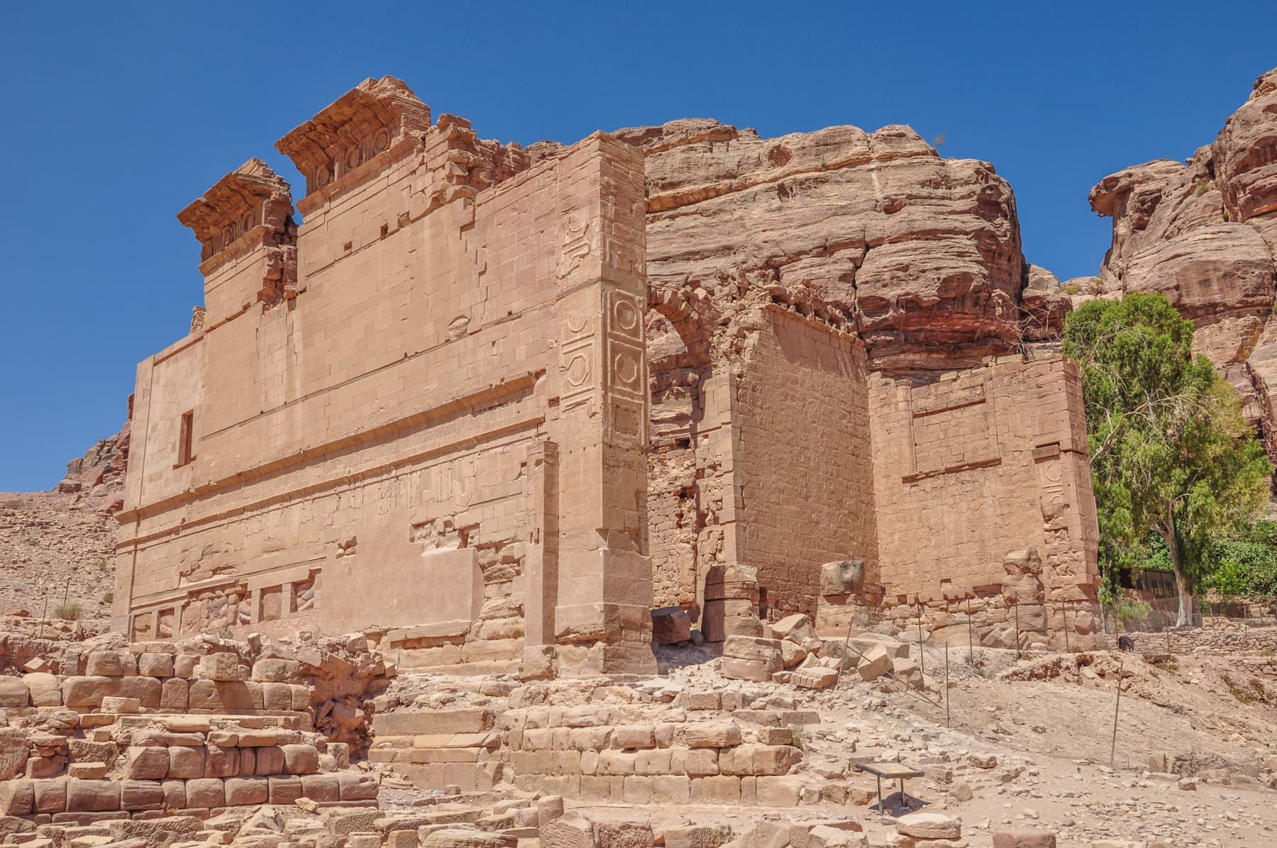 Qasr al-Bint Ground Level