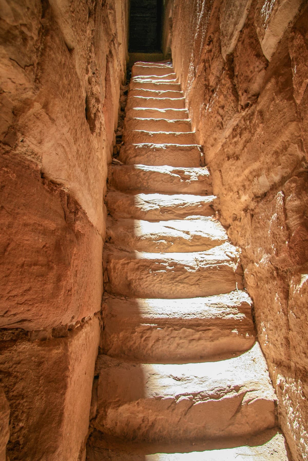 Qasr al-Bint Interior Staircase