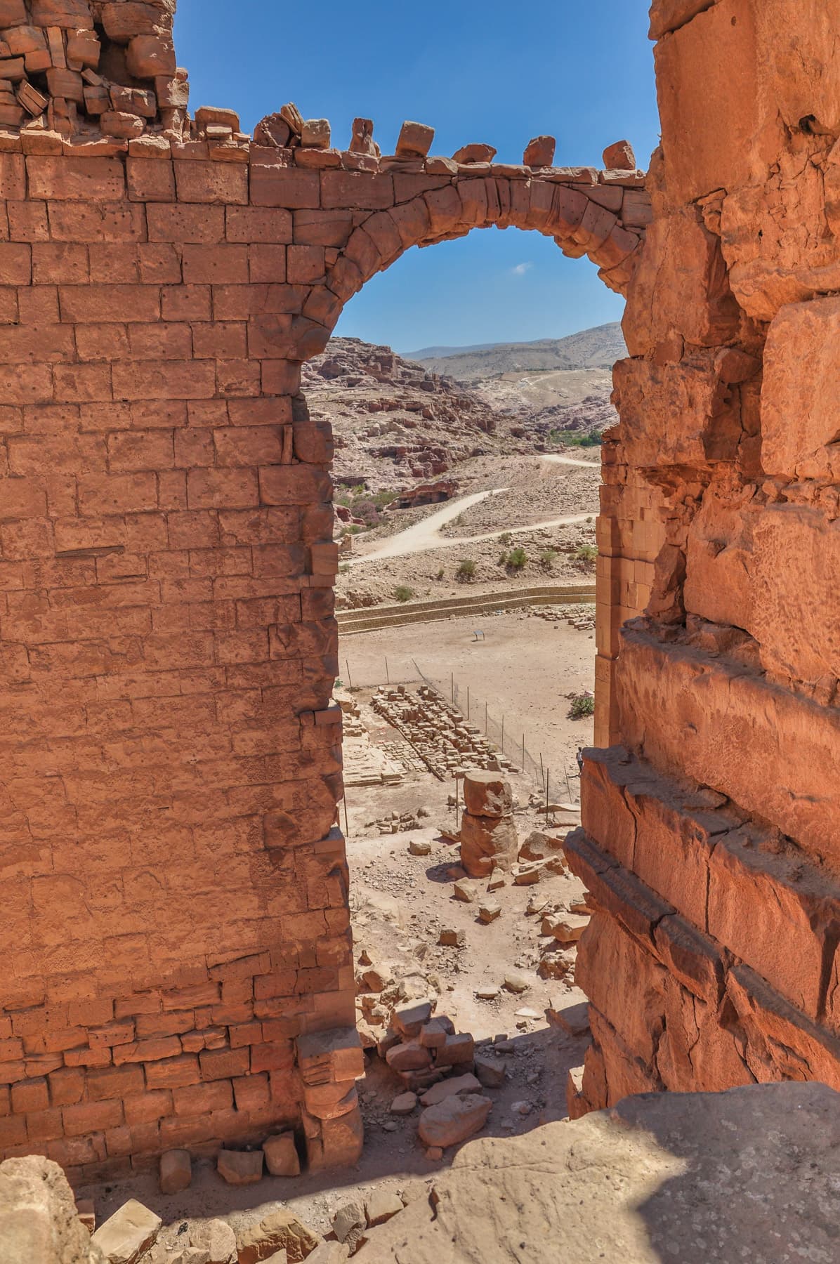 Qasr al-Bint Main Doorway