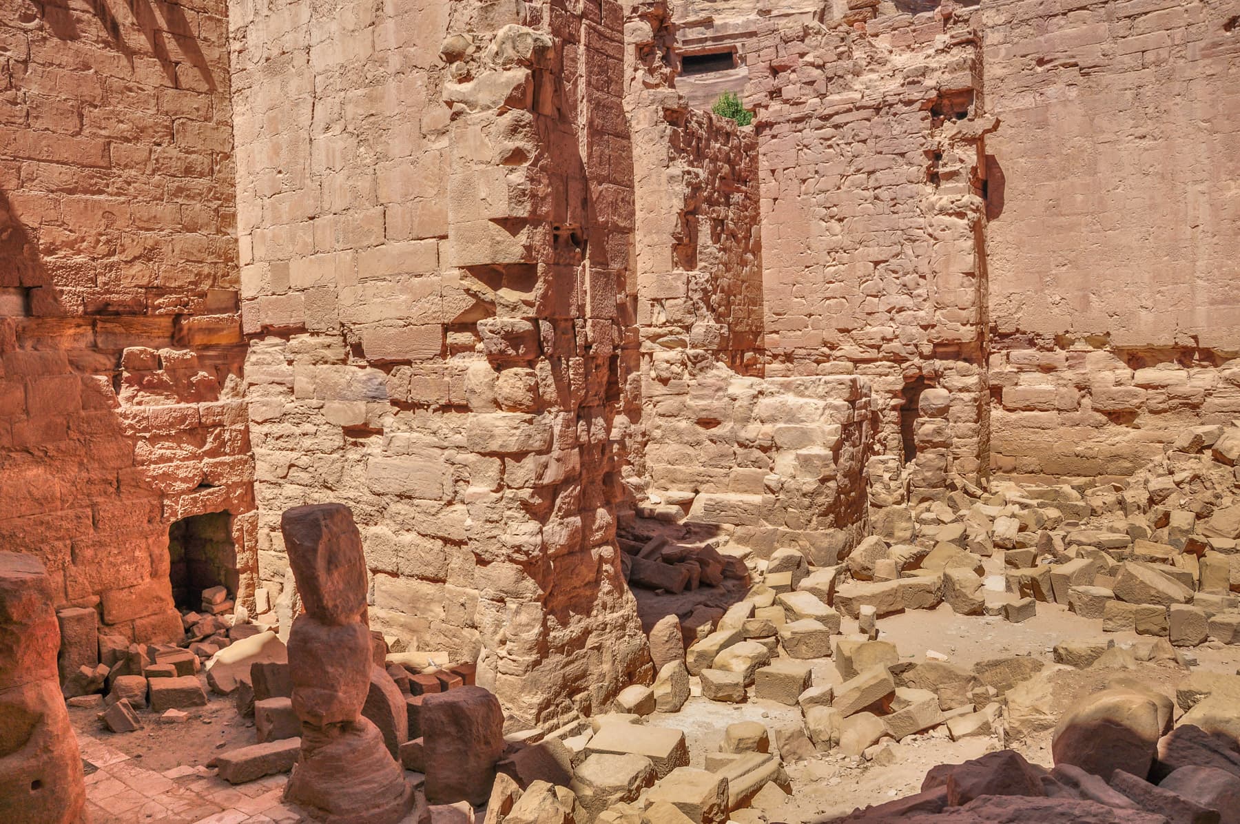 Qasr al-Bint Three Cult Rooms