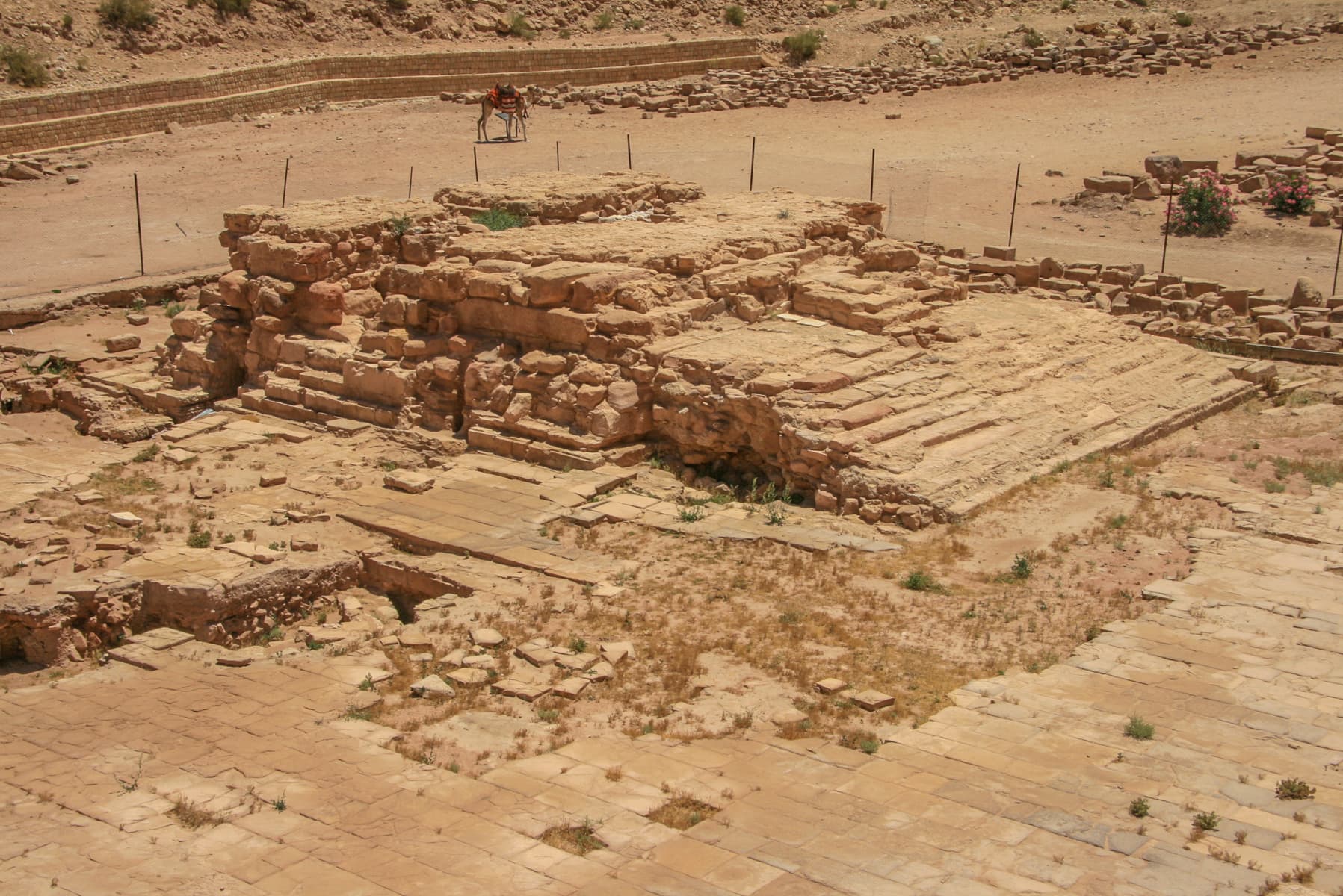 Qasr al-Bint Altar Detail