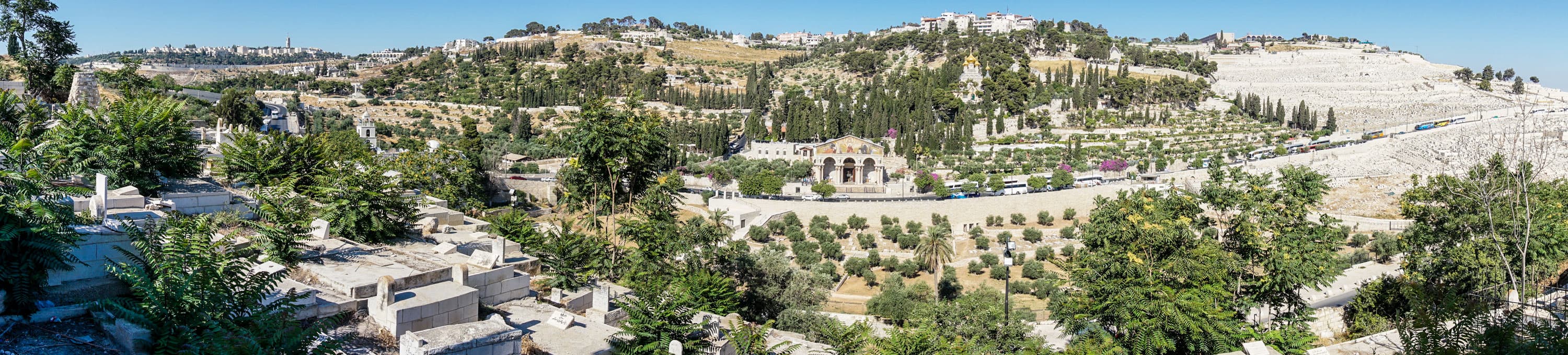 Mount of Olives Panorama