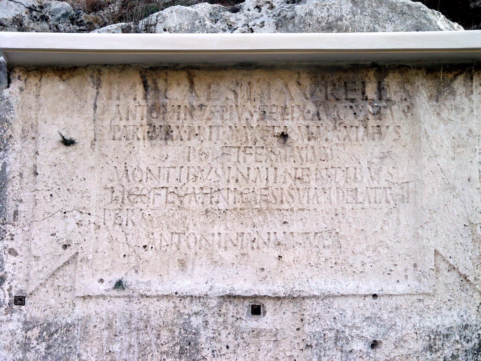 Caracalla Inscription (Detail)