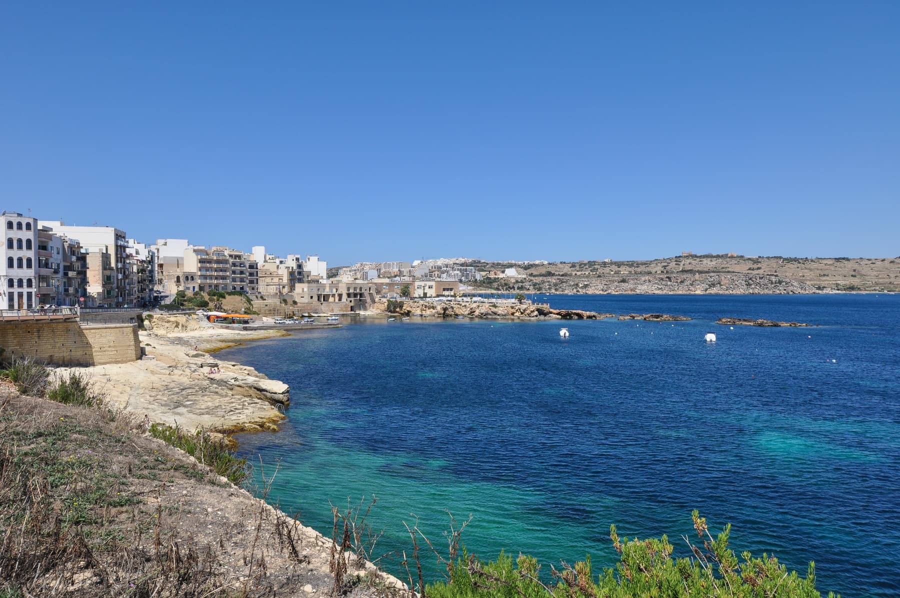 Saint Paul's Bay — No Beach