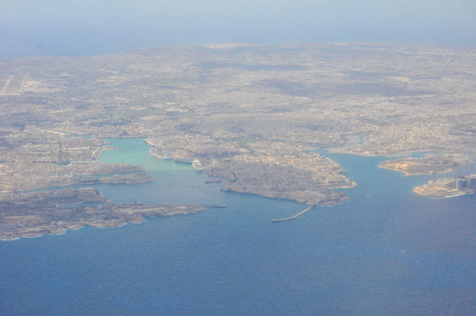 Ports of Valletta Aerial