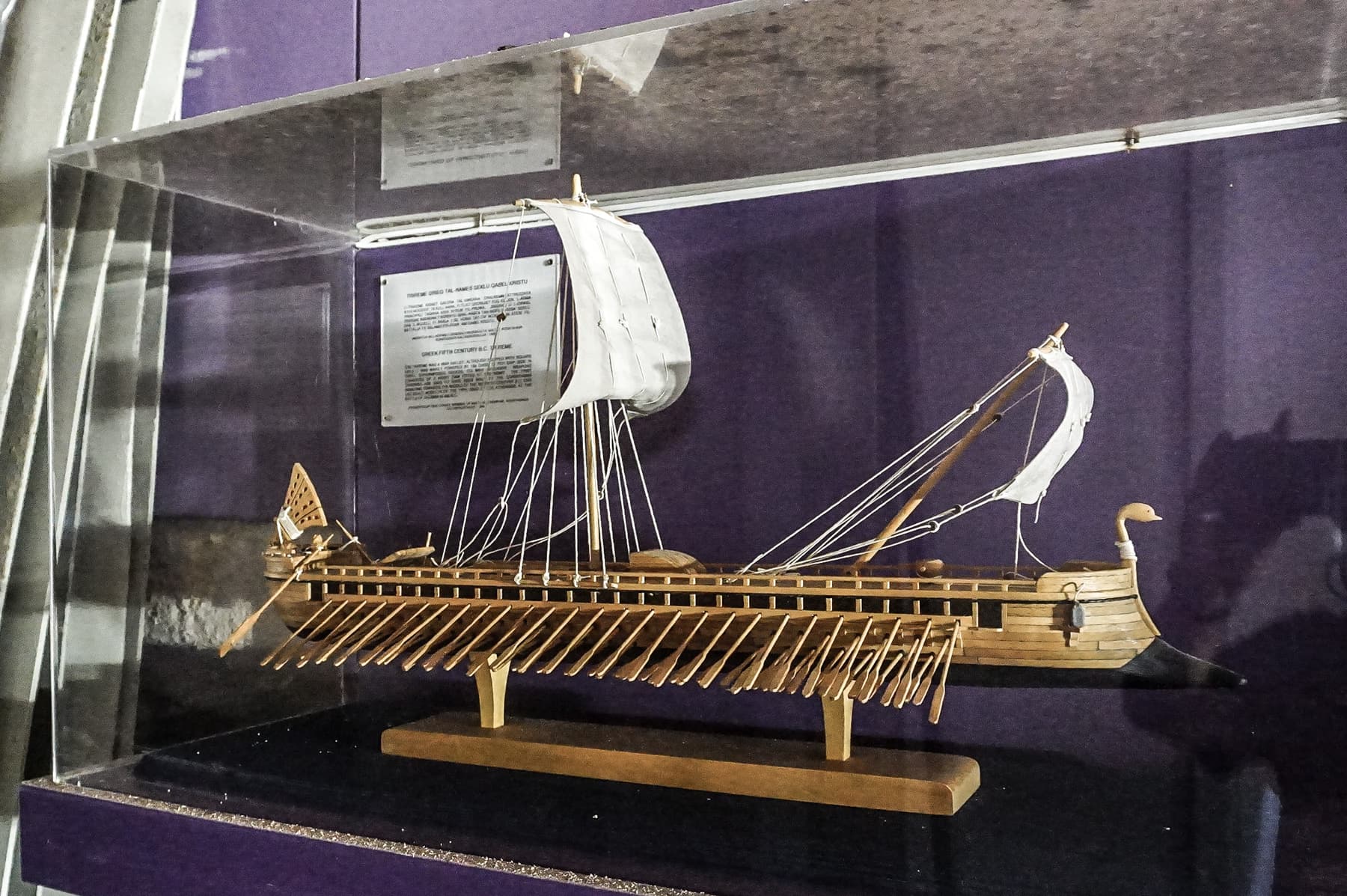 Model of Trireme