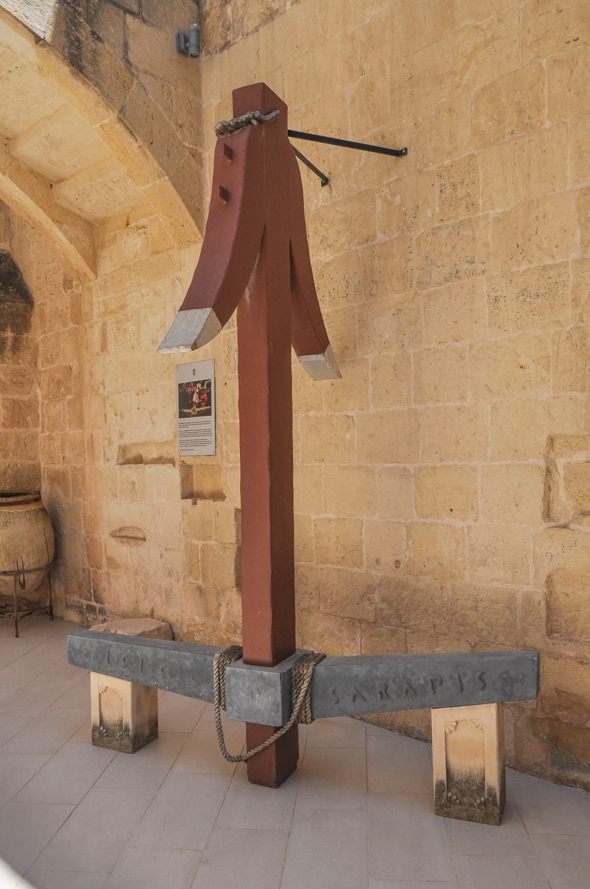 Model of the Isis/Sarapis Anchor