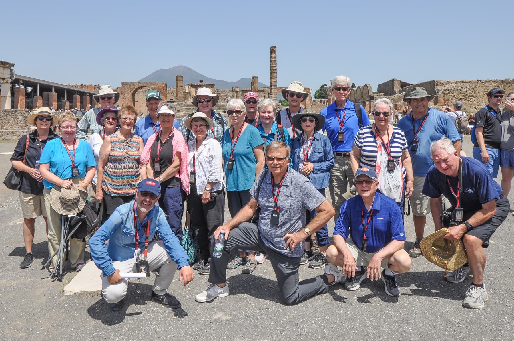 Group at Pompeii