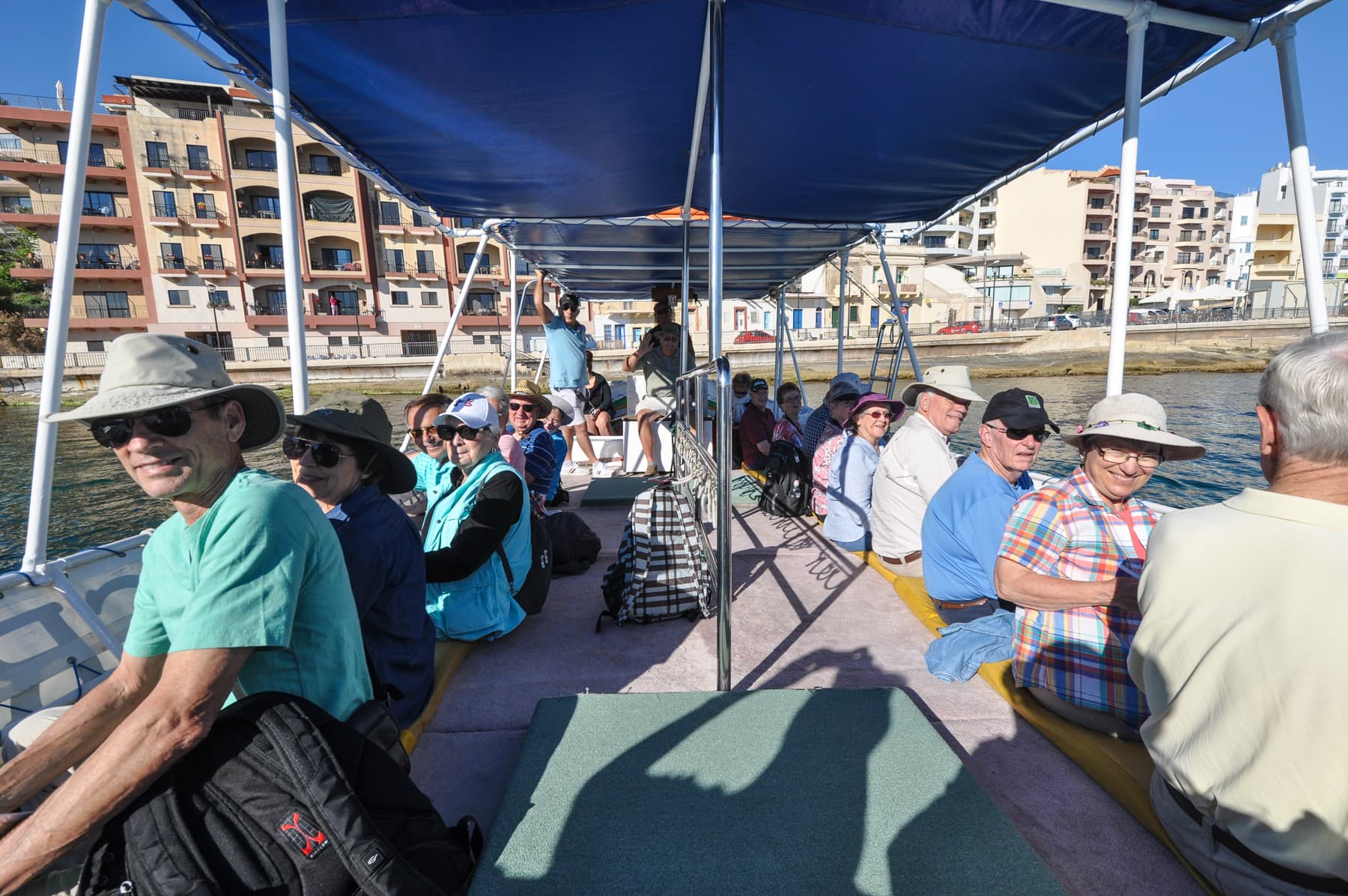 Aboard our Luzzu