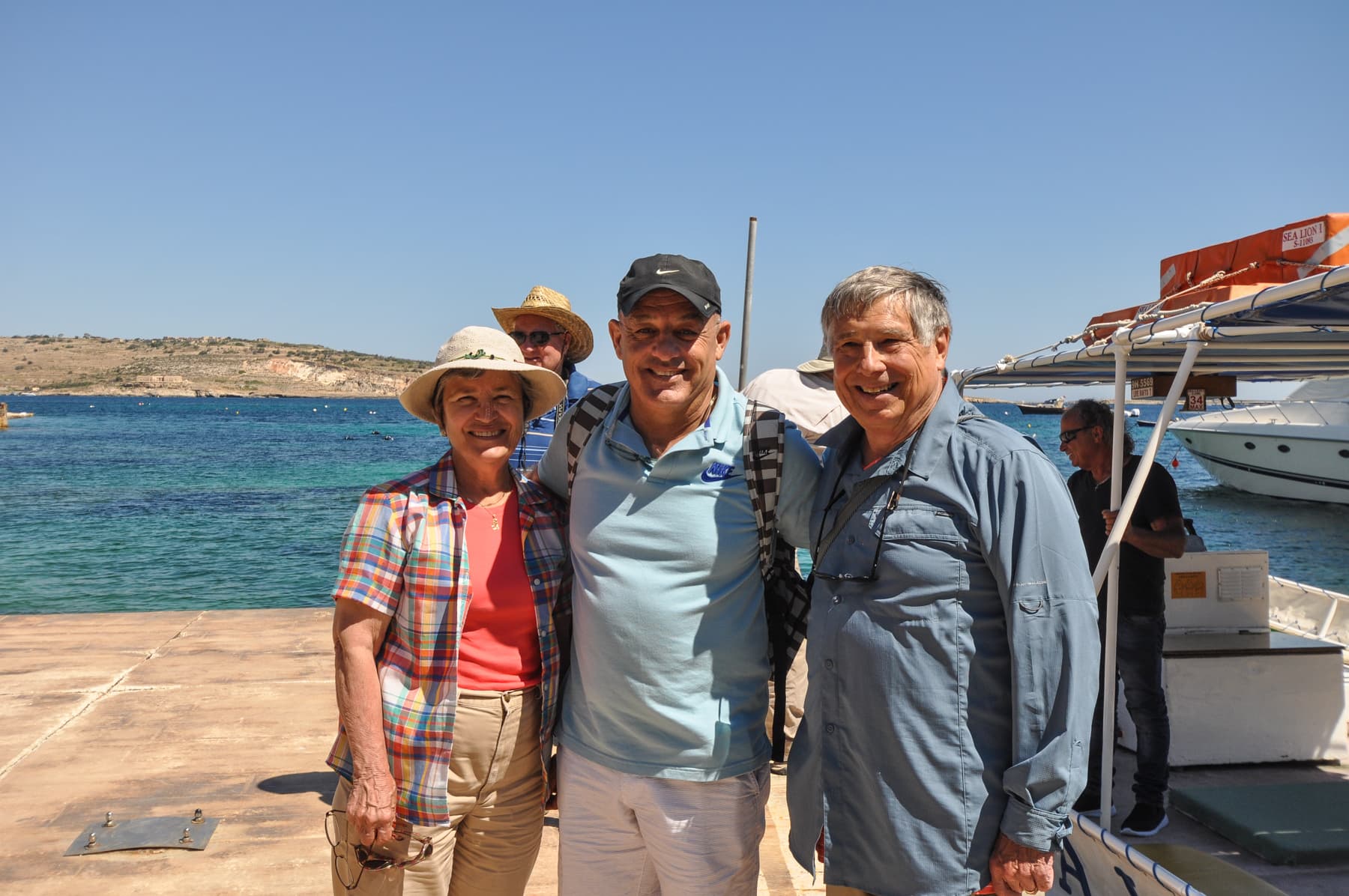 Mark Gatt and Carl and Mary