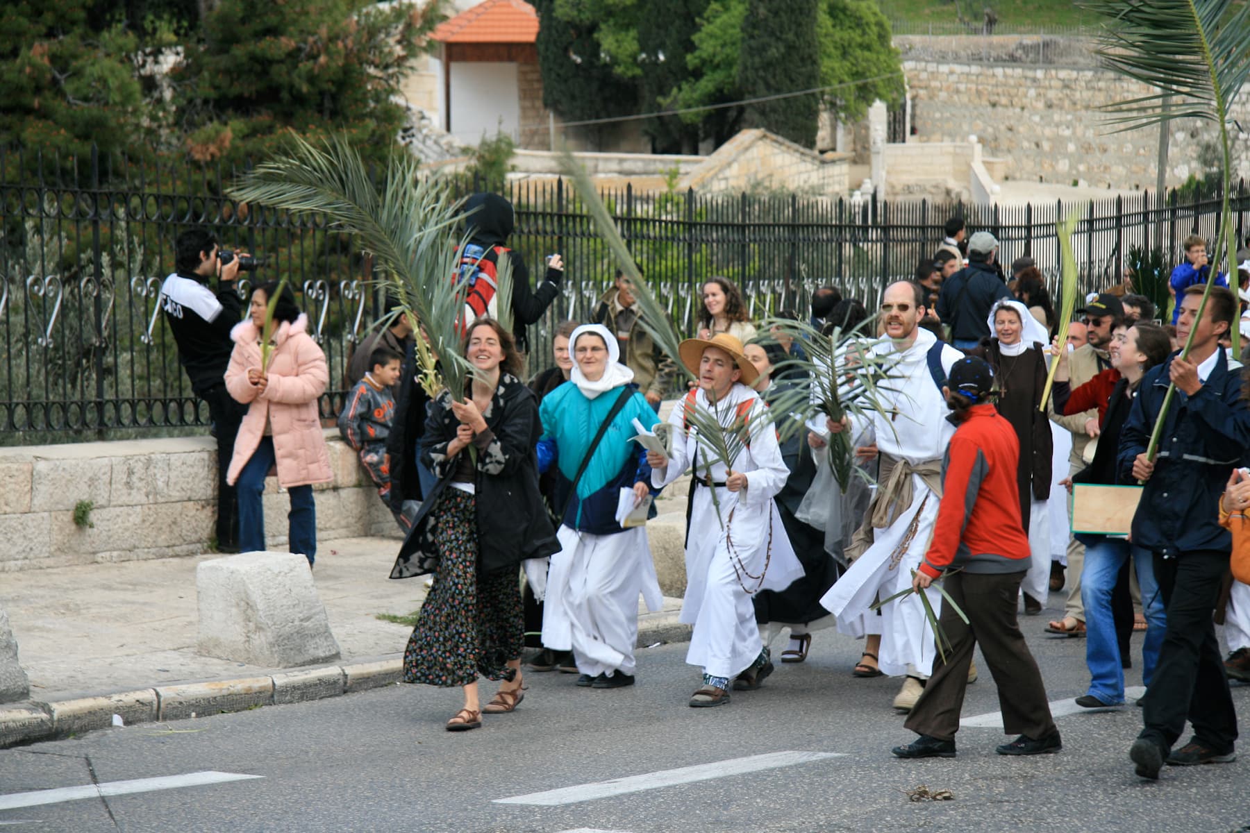 Pilgrims in Procession 1
