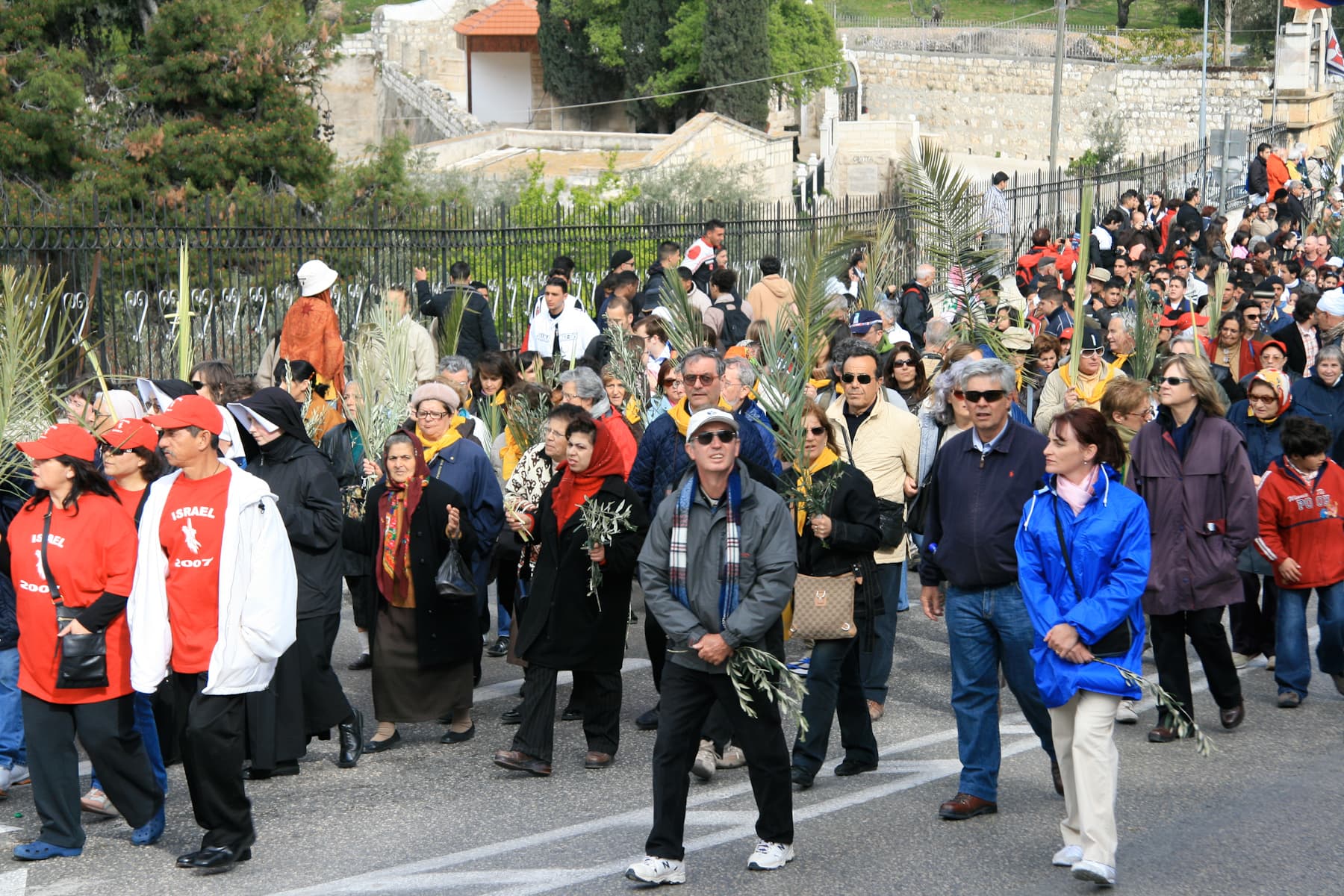 Pilgrims in Procession 2