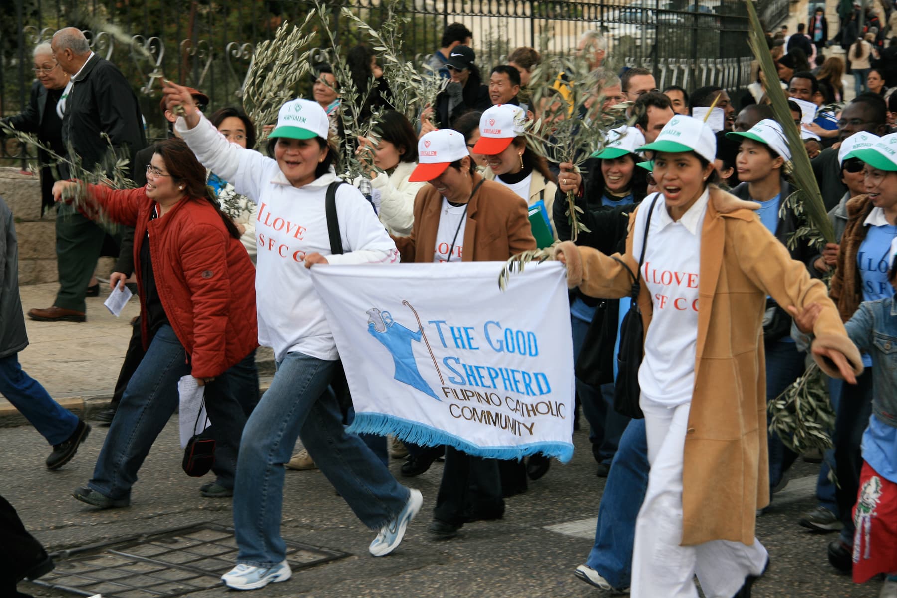 Philippine Christians in Procession