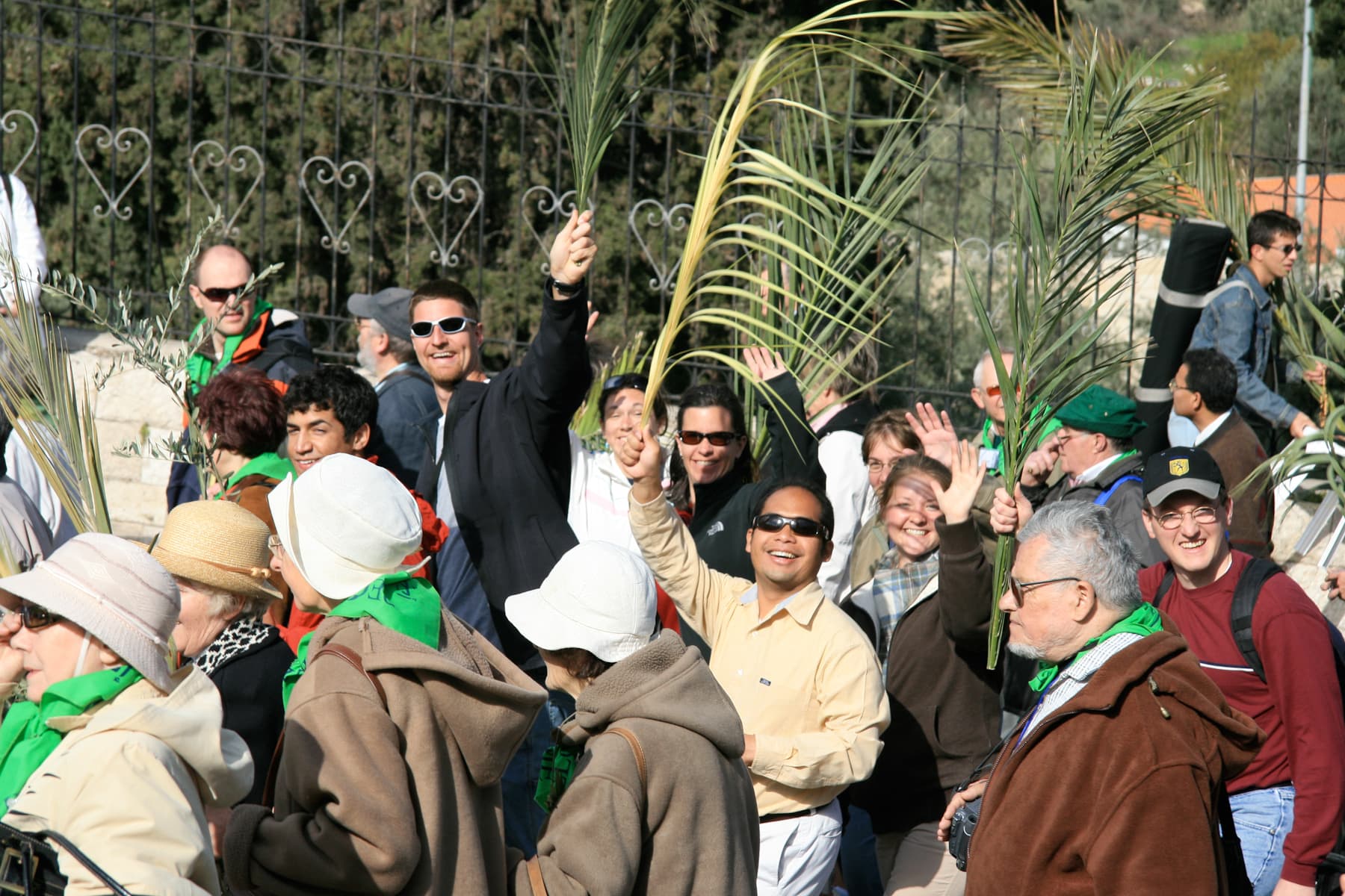 Pilgrims in Procession 4