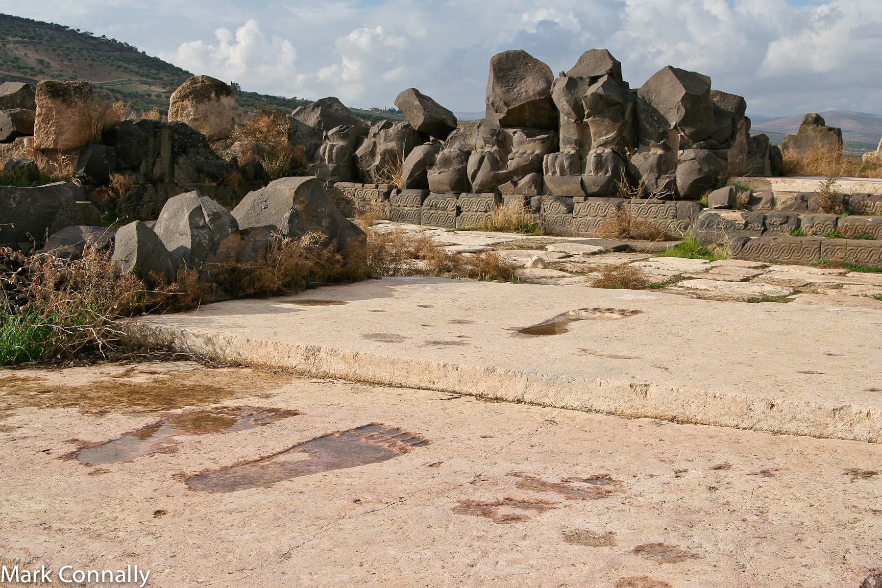 Portico and Footprints