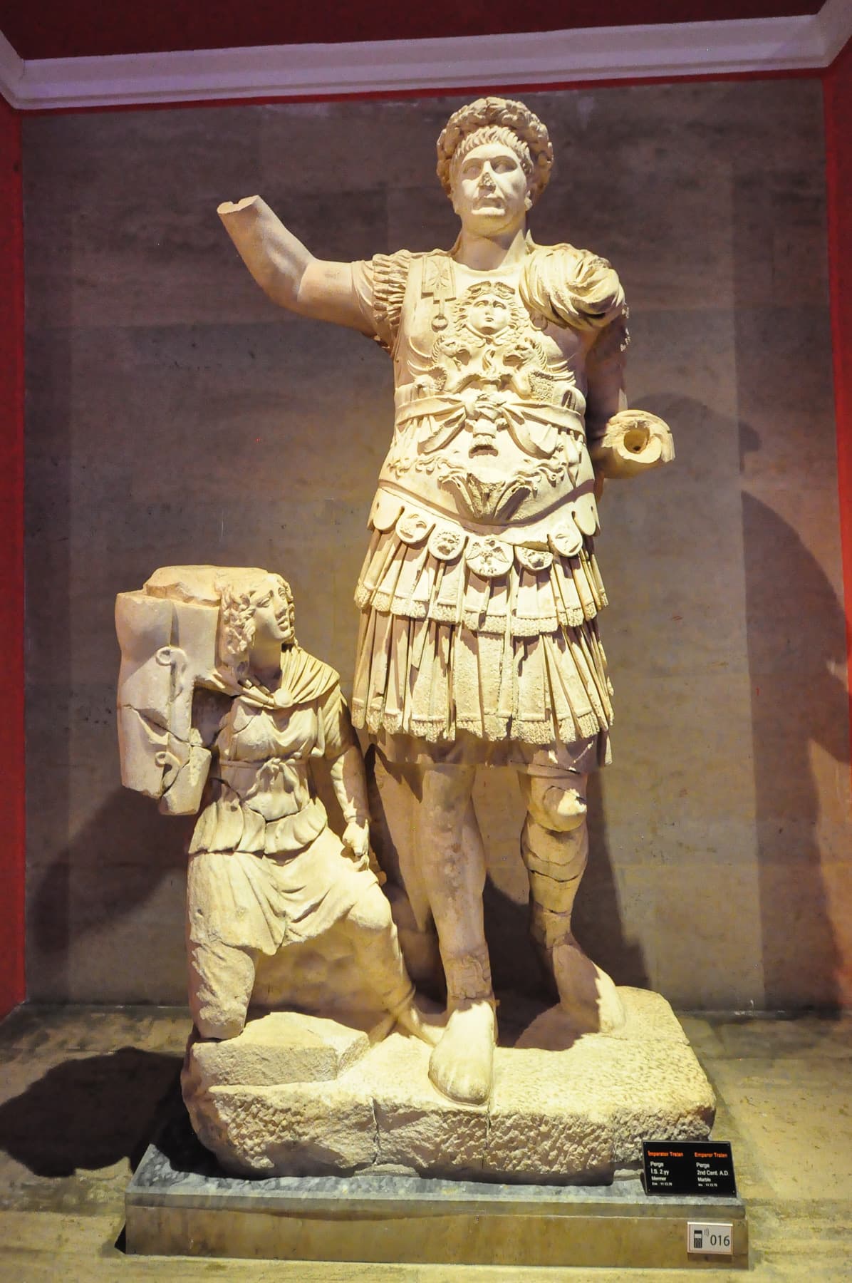 Trajan in Military Garb