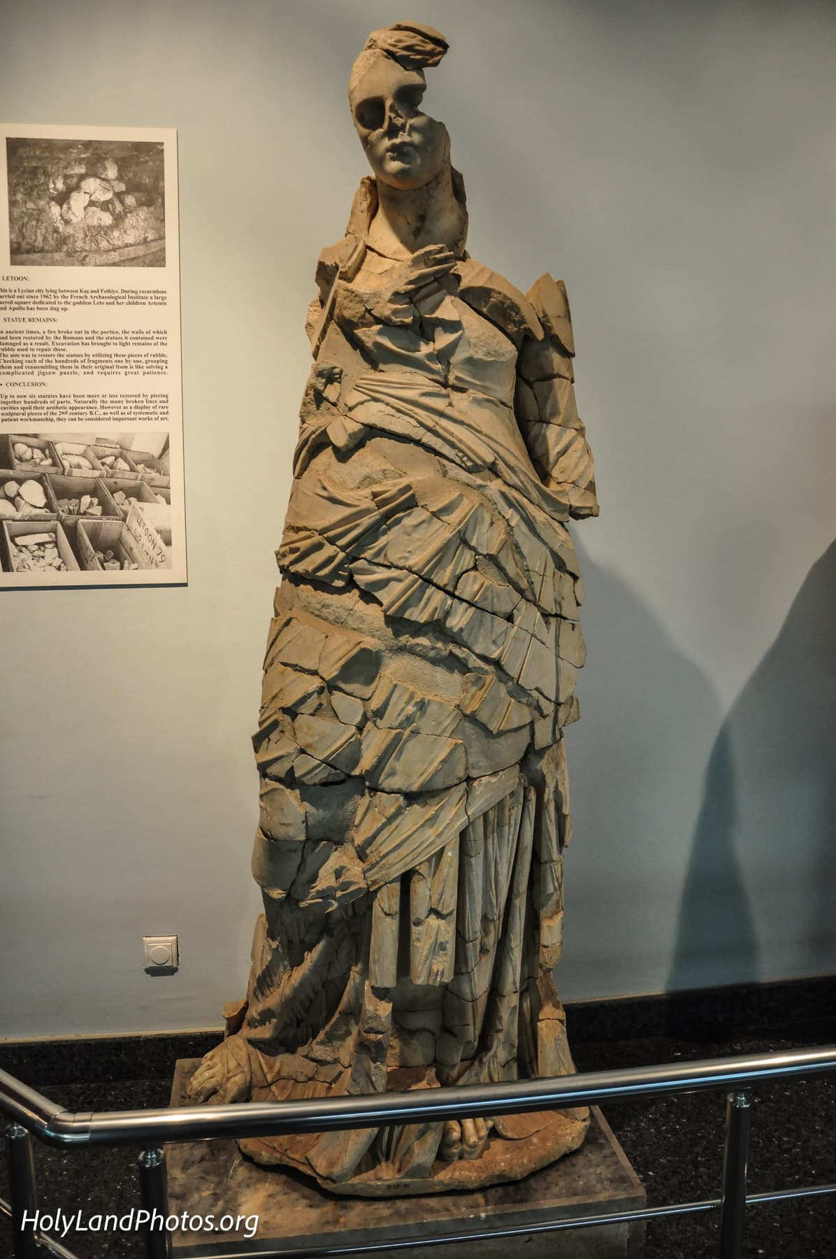 Clothed Woman in Marble