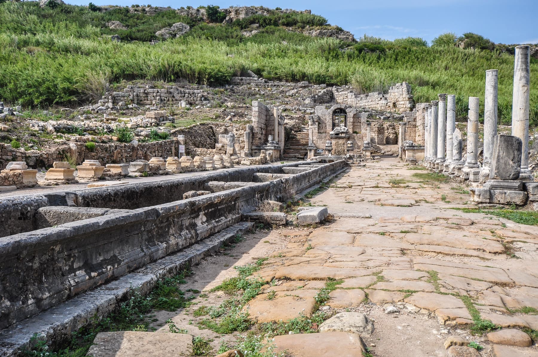 Nymphaeum and Cardo