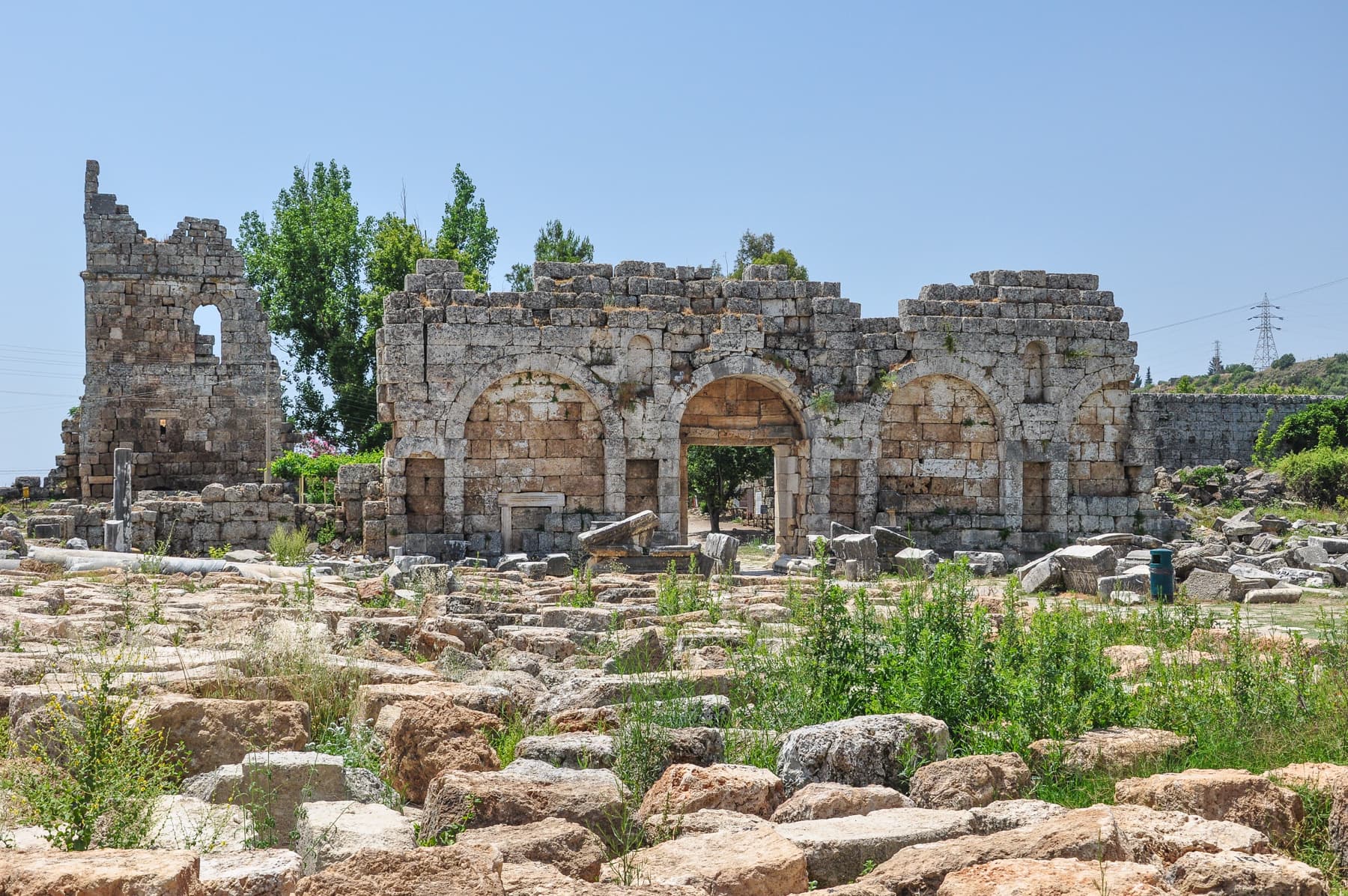 Roman Gate Interior