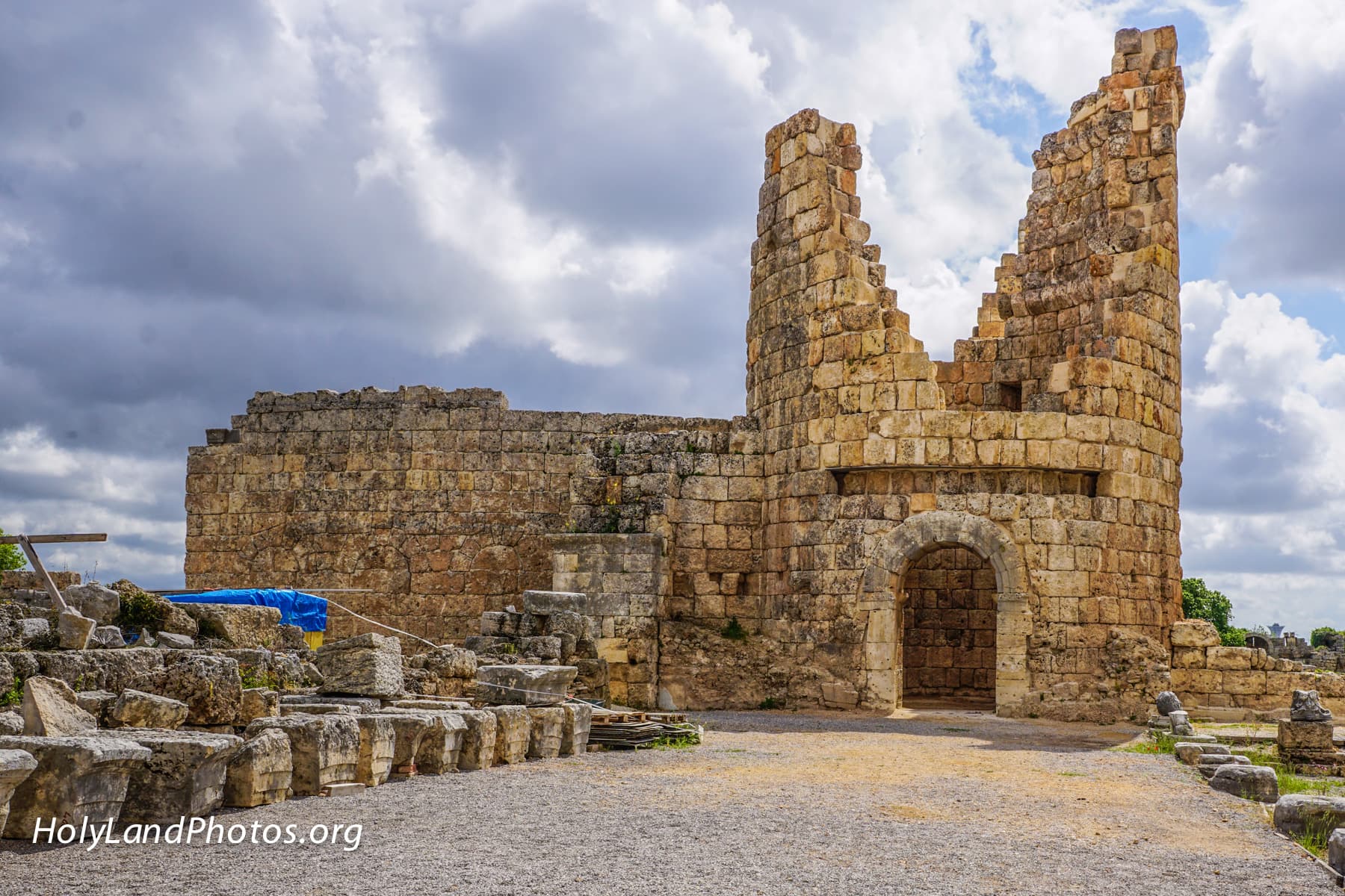 Hellenistic Gate Tower Entrance