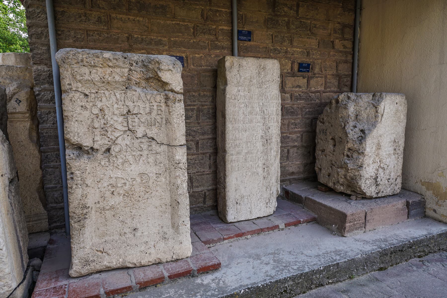Three Inscriptions