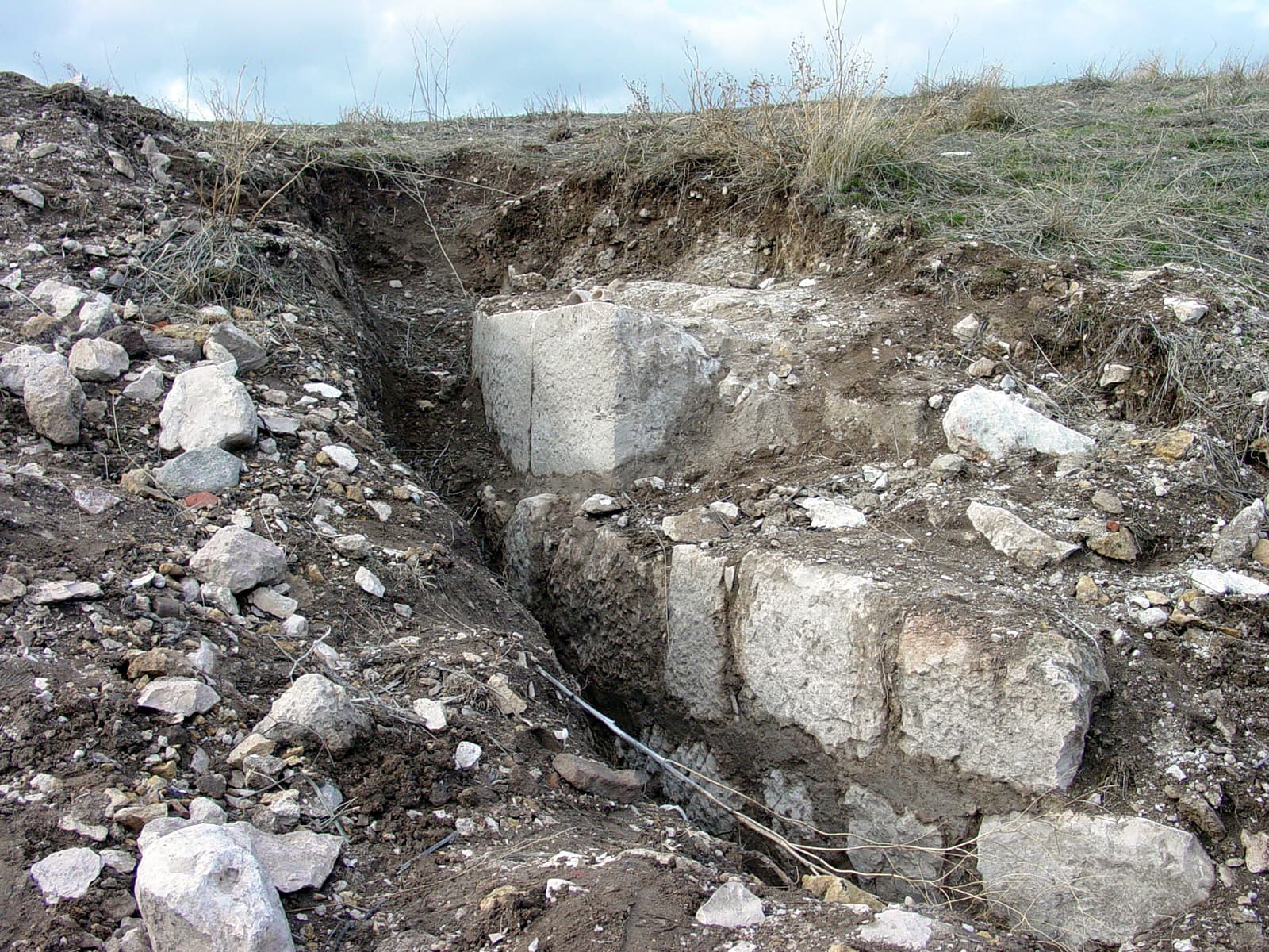 Digging at Lystra