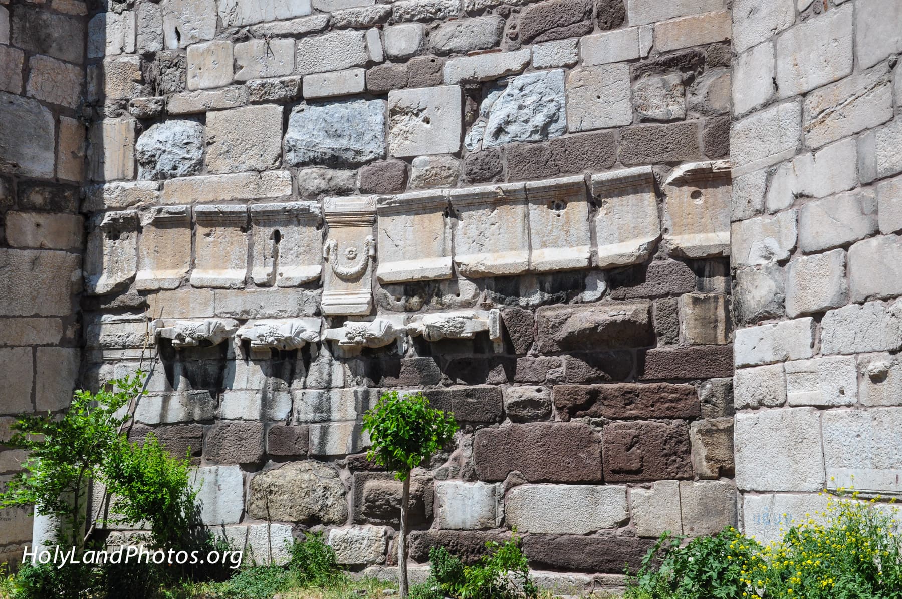 Spolia in the Wall of the Ankara Castle