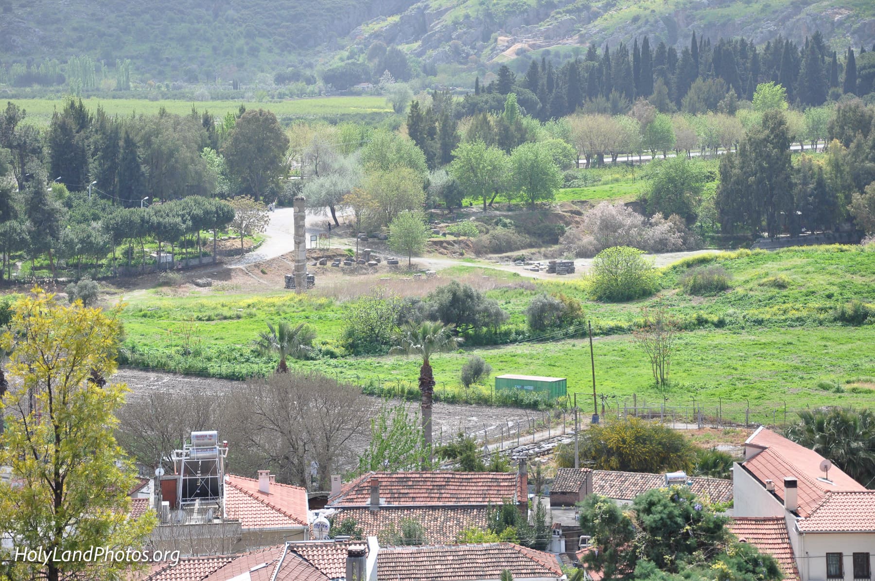 Temple of Artemis from Above