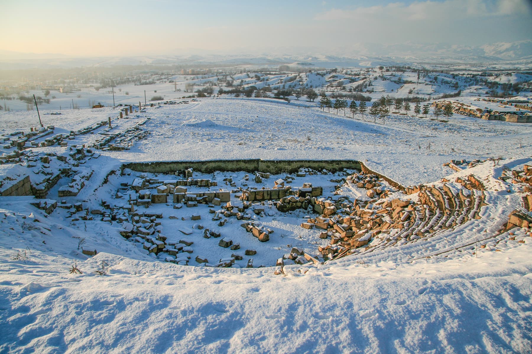 Theater in Snow